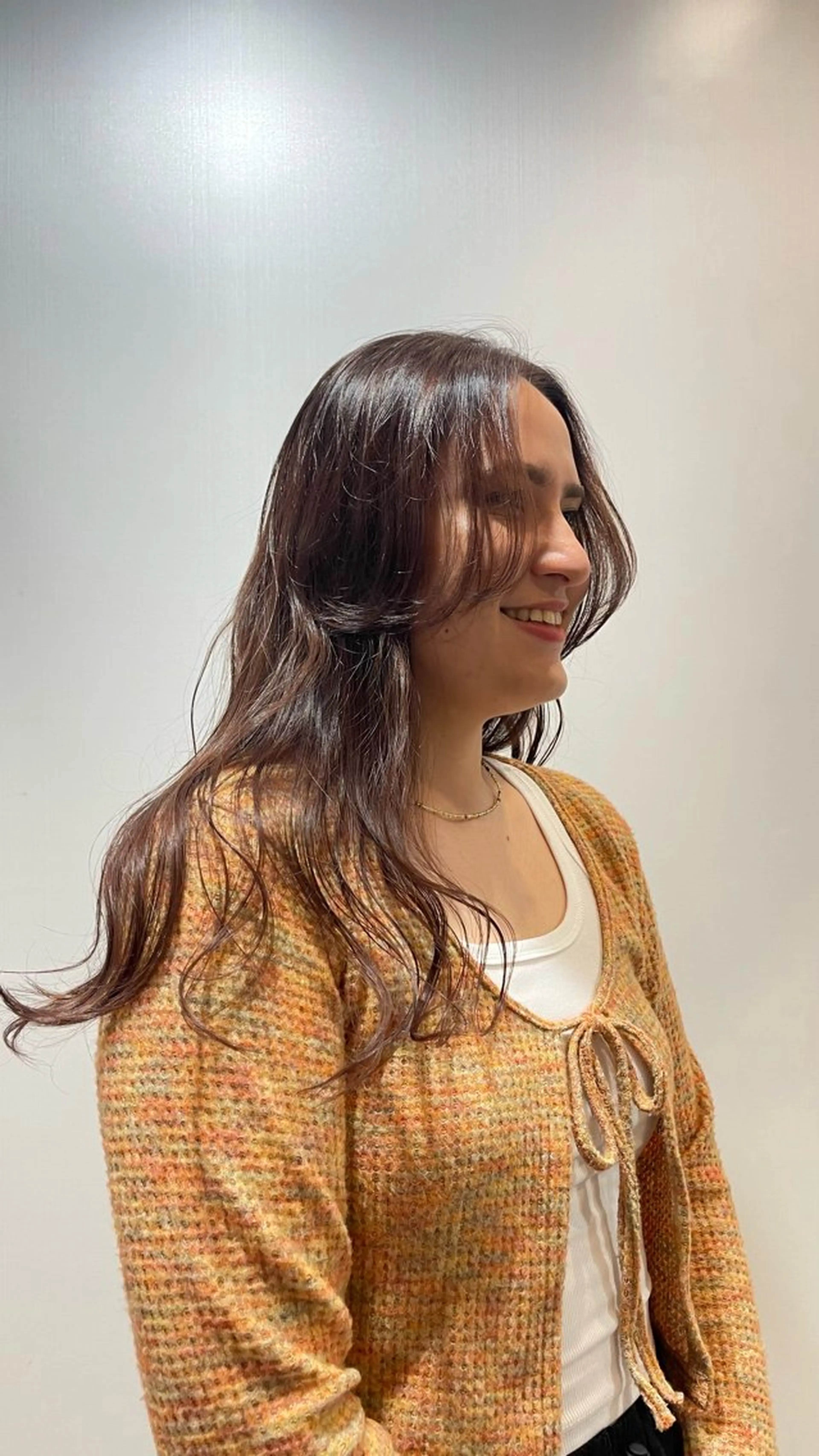 ロング カラー イージードリル募集 🔥平口はのんのヘアスタイル