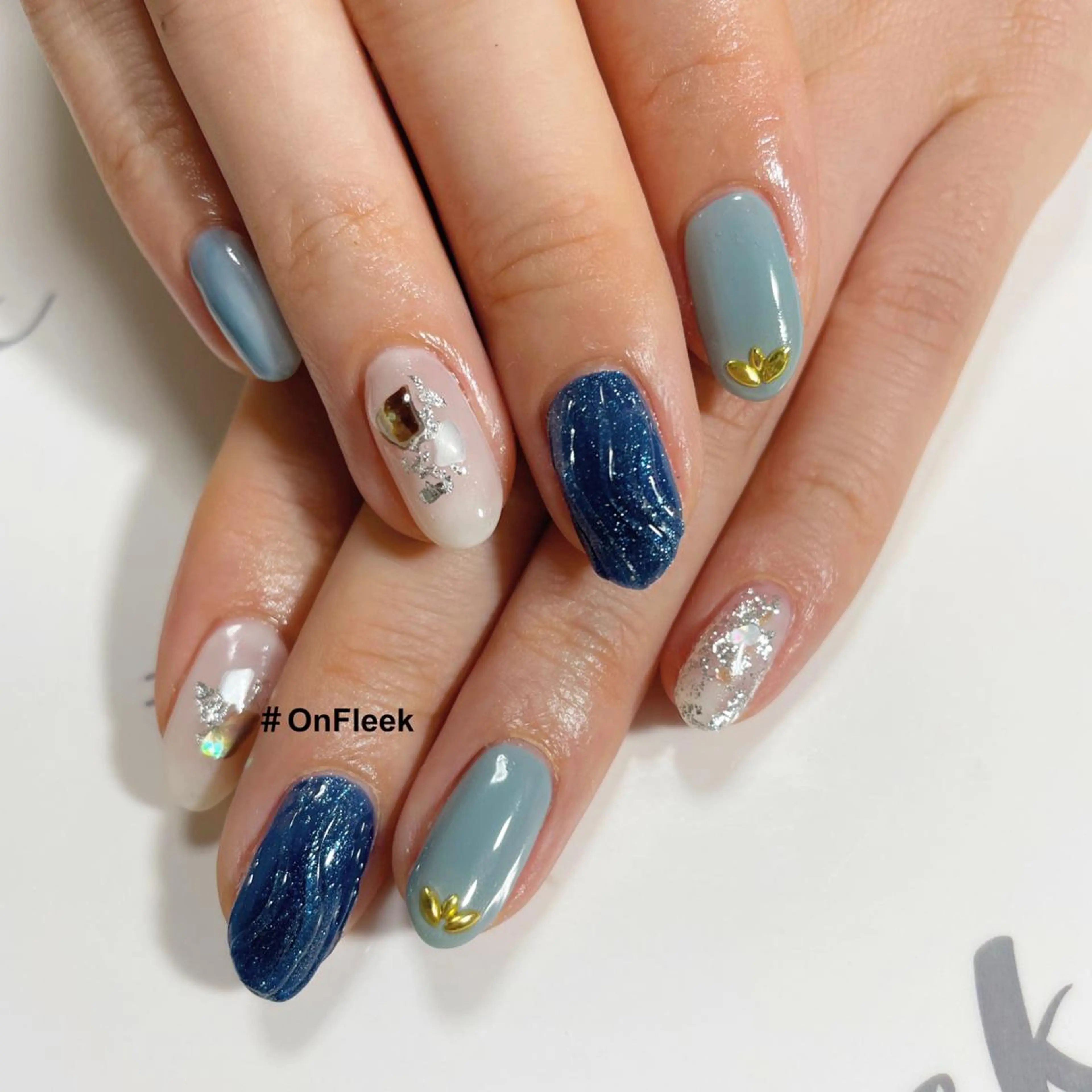 ネイル ハンドネイル NailSalon ＃OnFleekのネイルデザイン