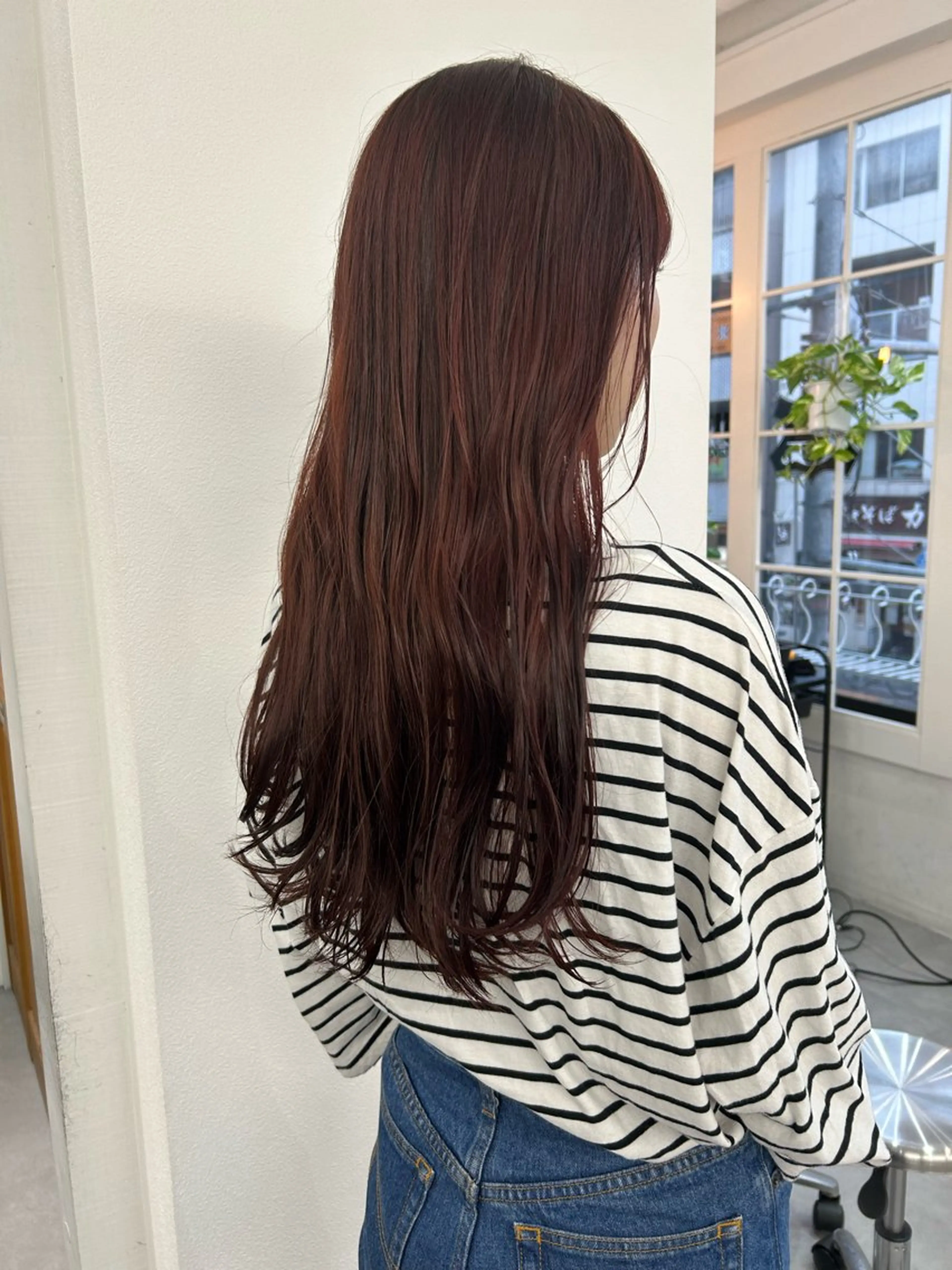 ロング カラー レイヤーボブ/ 艶カラー/サナ🌼のヘアスタイル