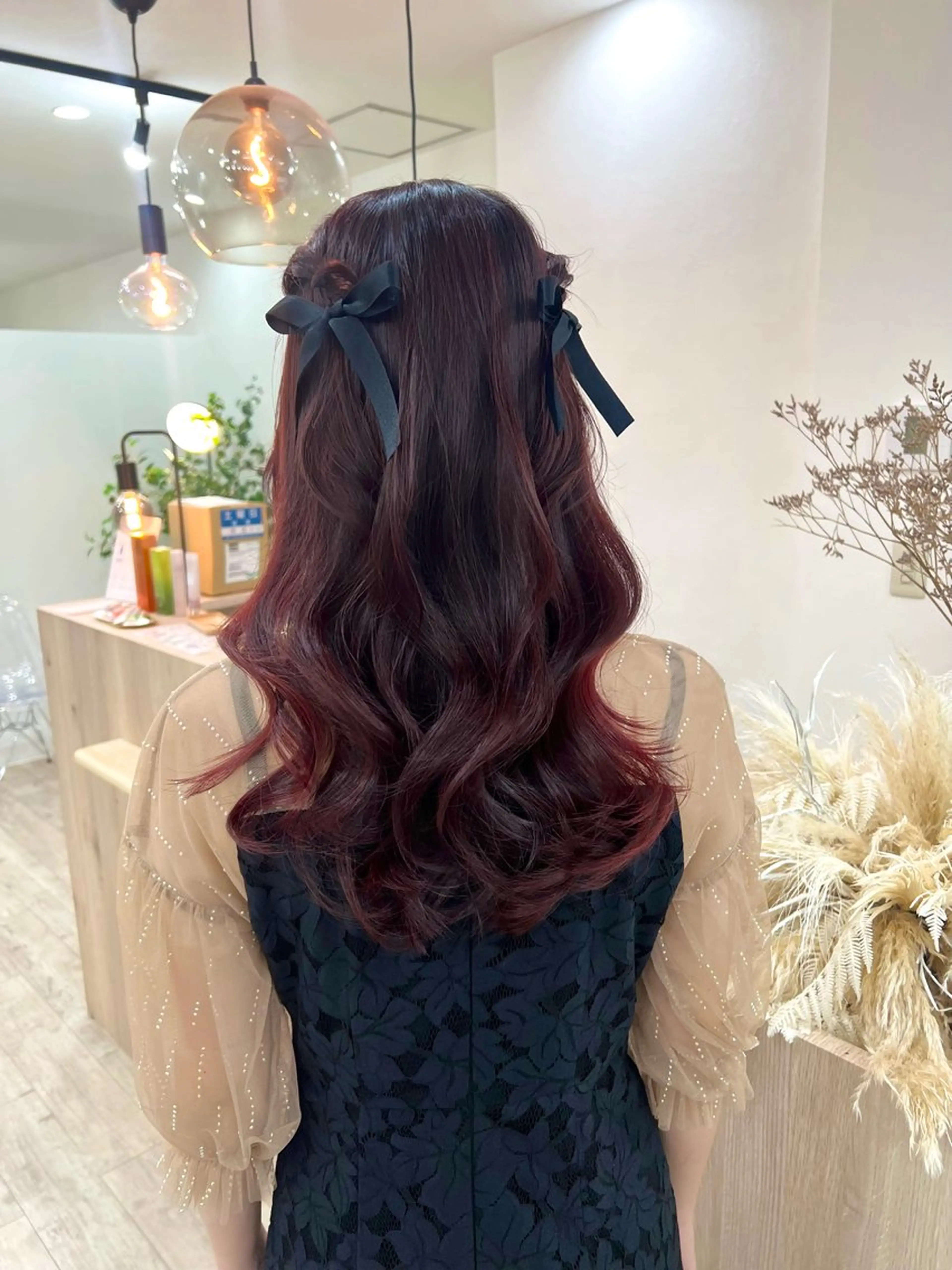 ロング TOKI mahoのヘアスタイル