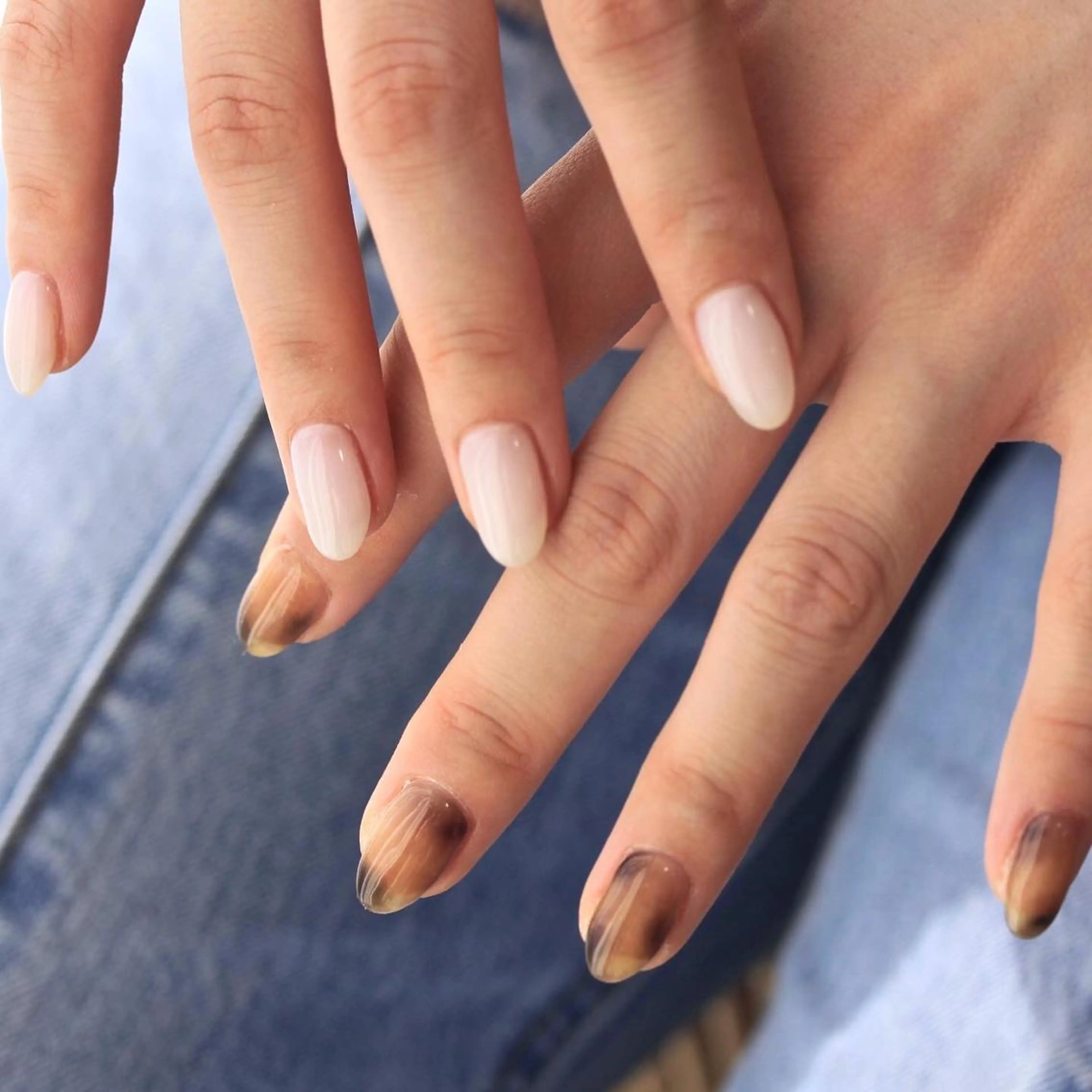 ネイル べっ甲ネイル Elio所属・Elio 国泰寺のネイルデザイン