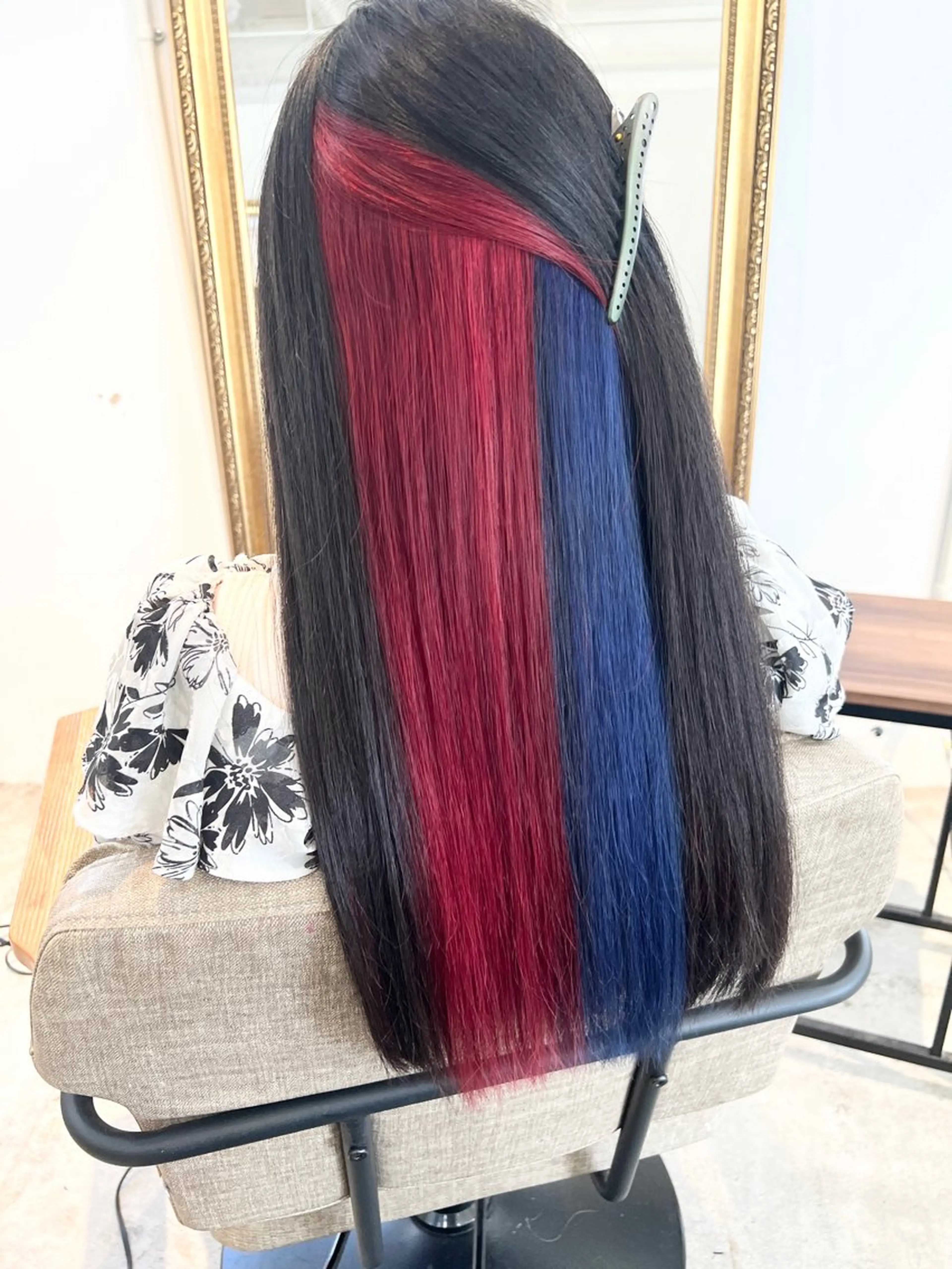 個性派カラー（ツートン🌗、アンブレラ☂️、ゼブラカラー🦓等）の写真