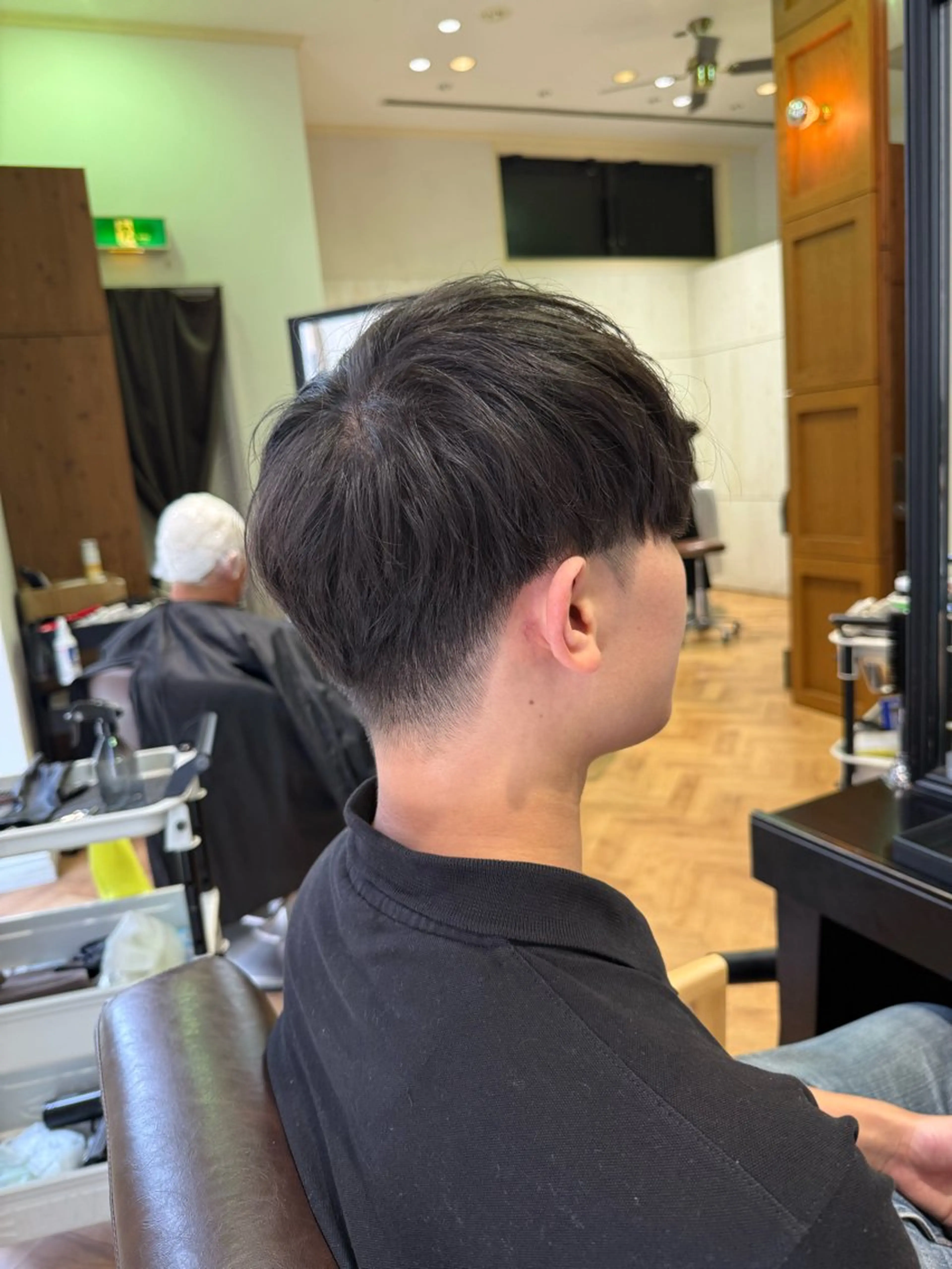 ショート メンズ マッシュ 溝口 槙里也のヘアスタイル