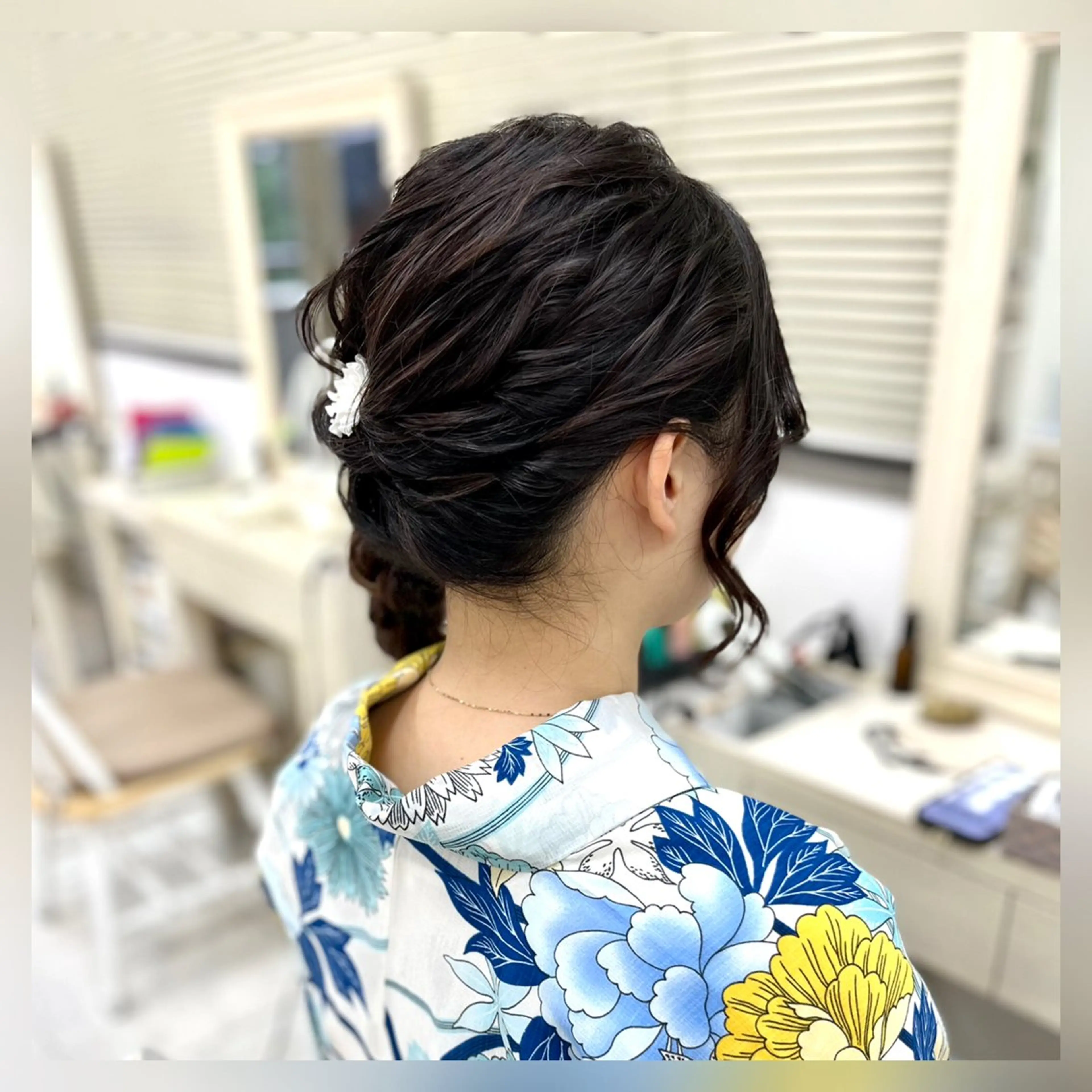 ヘアアレンジ 似合わせヘアメイク 💐オダギリチアキのヘアスタイル