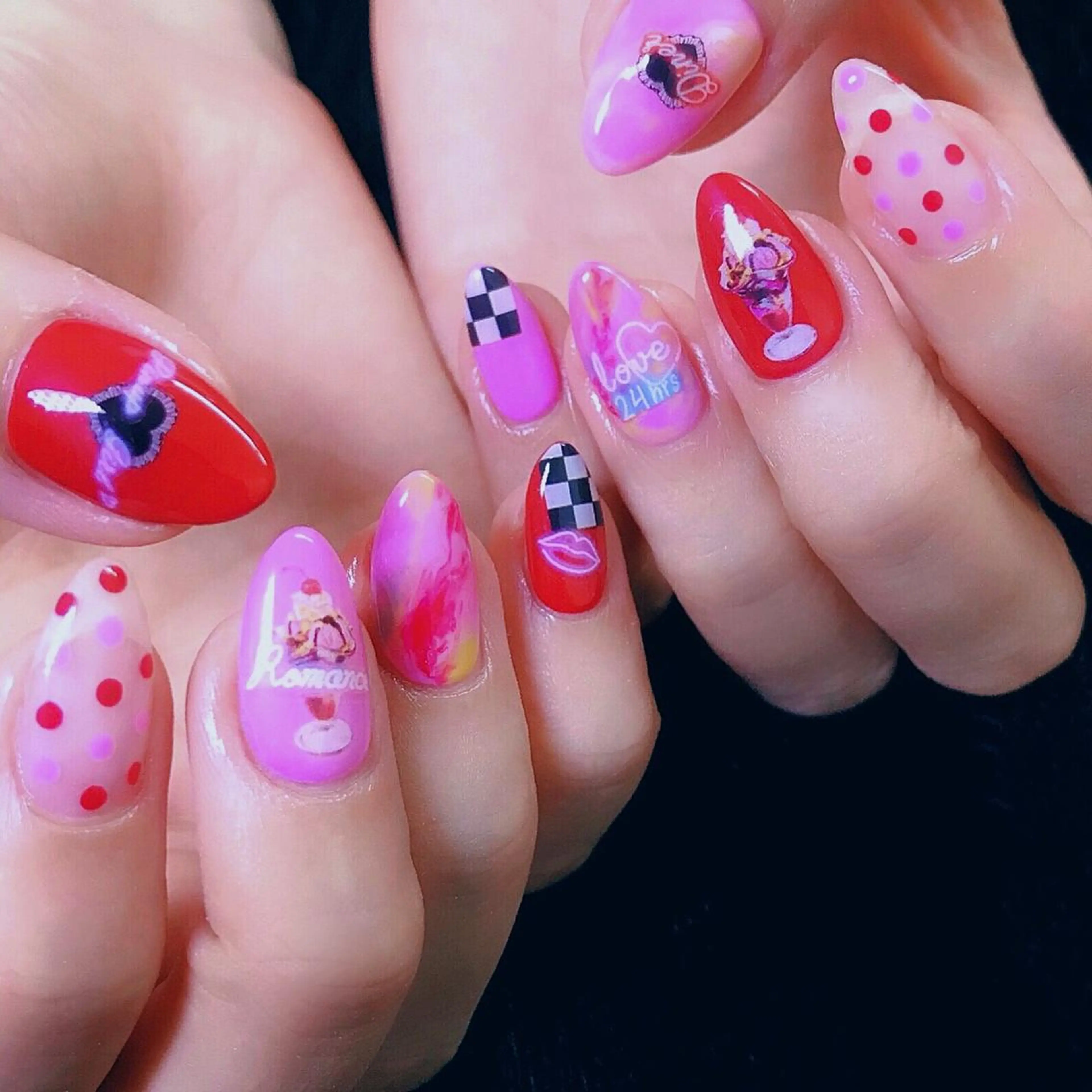 ネイル ハンドネイル NOIROUGE所属・NOI ROUGEのネイルデザイン