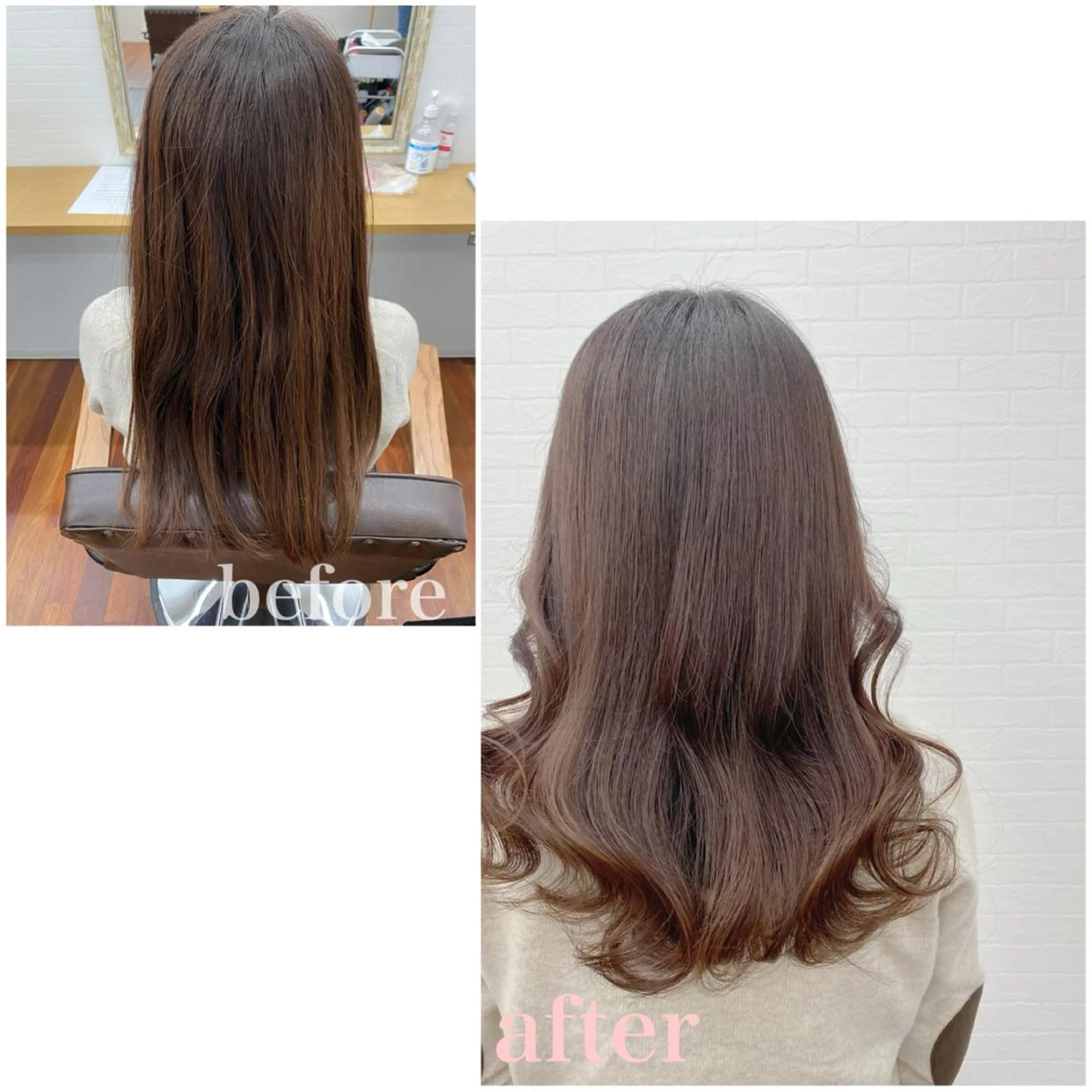 セミロング カラー バイオレットカラー GRANLUSSO 〜グランルッソ駅前店所属・木口 嘉美のヘアスタイル