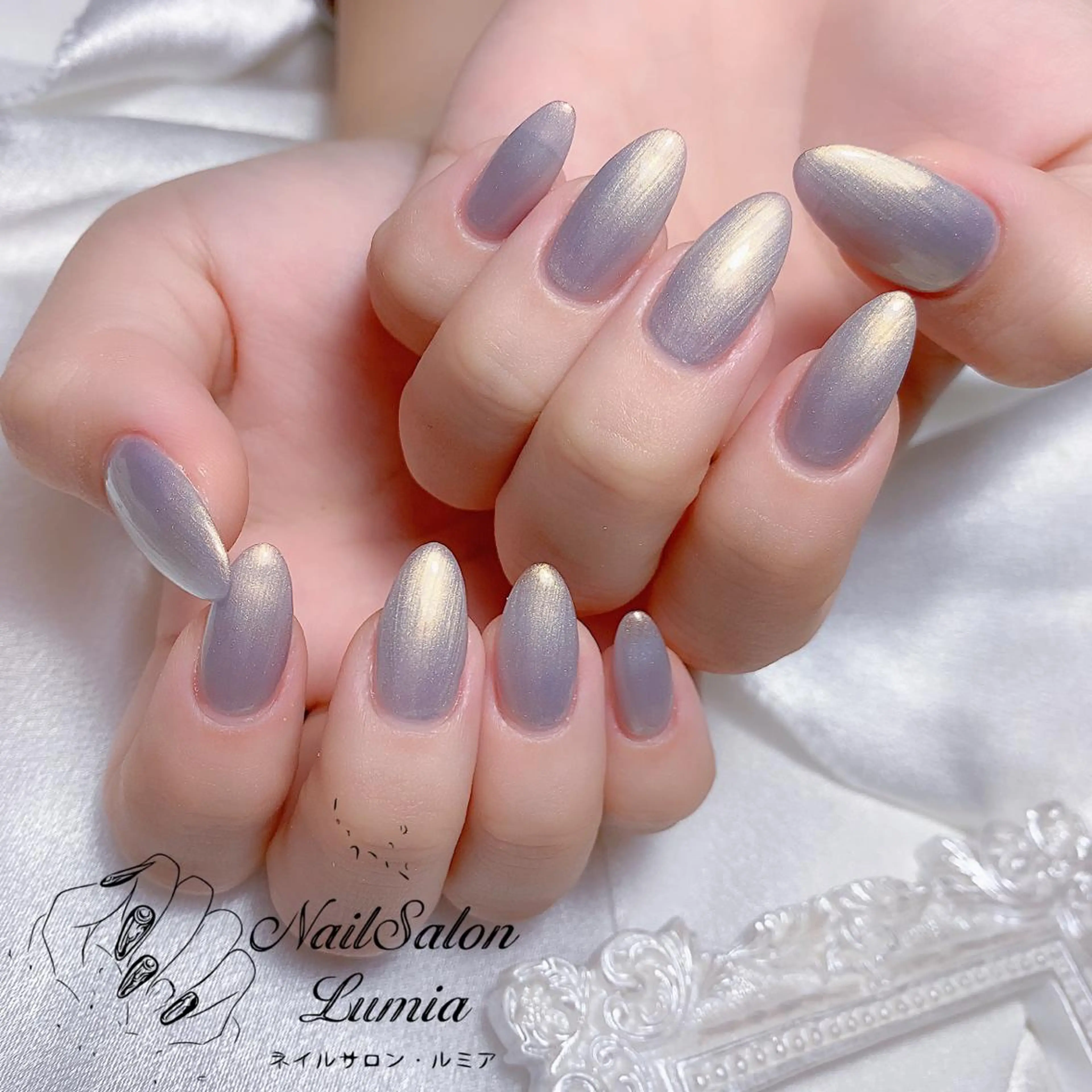 ネイル ハンドネイル ネイルサロン ルミア Lumia 店長のネイルデザイン