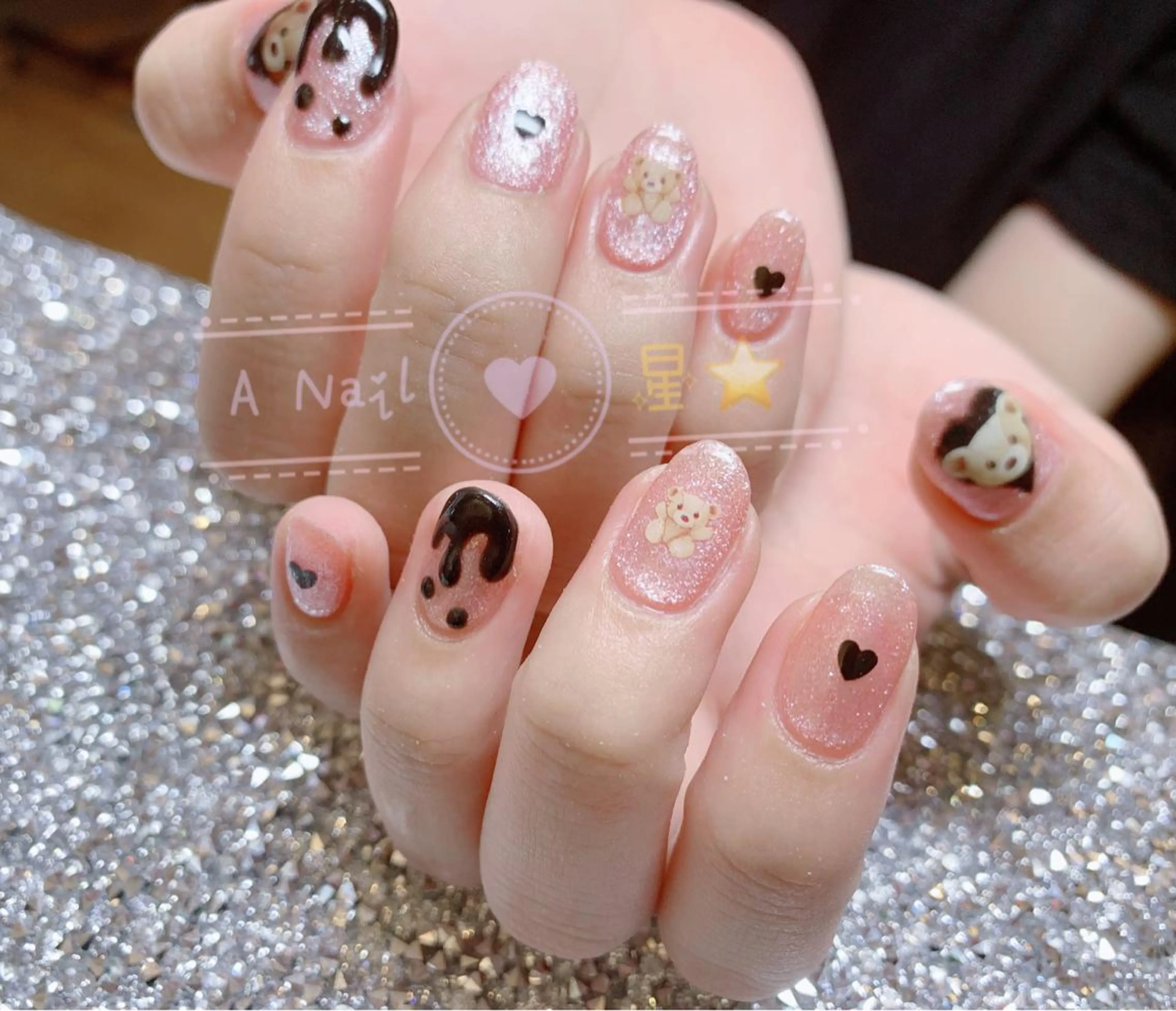 ネイル ハンドネイル AIRA  Eyelash&Nail所属・汐 xi.のネイルデザイン