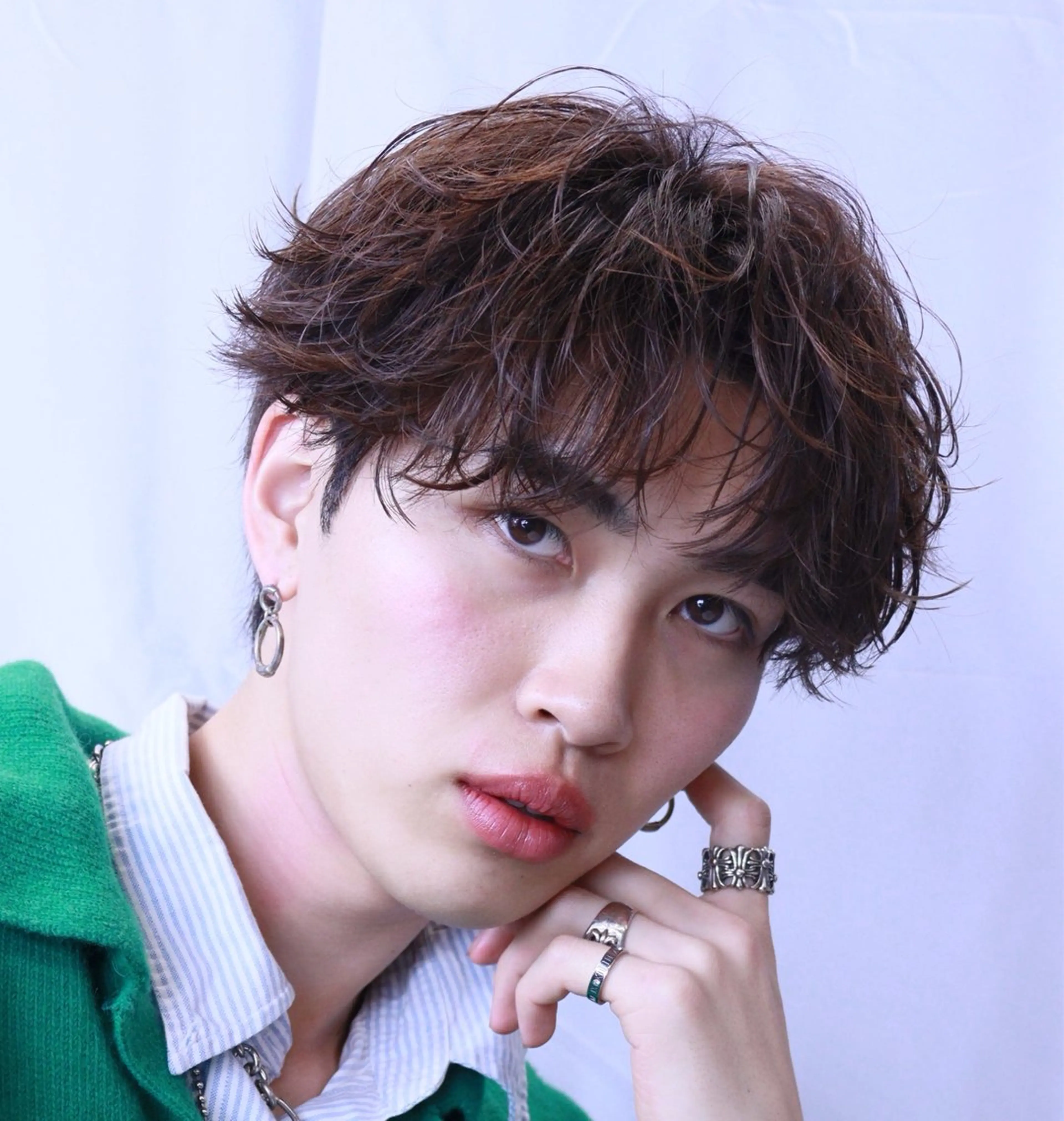 パーマ メンズ パーマ 💙垢抜け/モテヘア KEISHO🩶のヘアスタイル