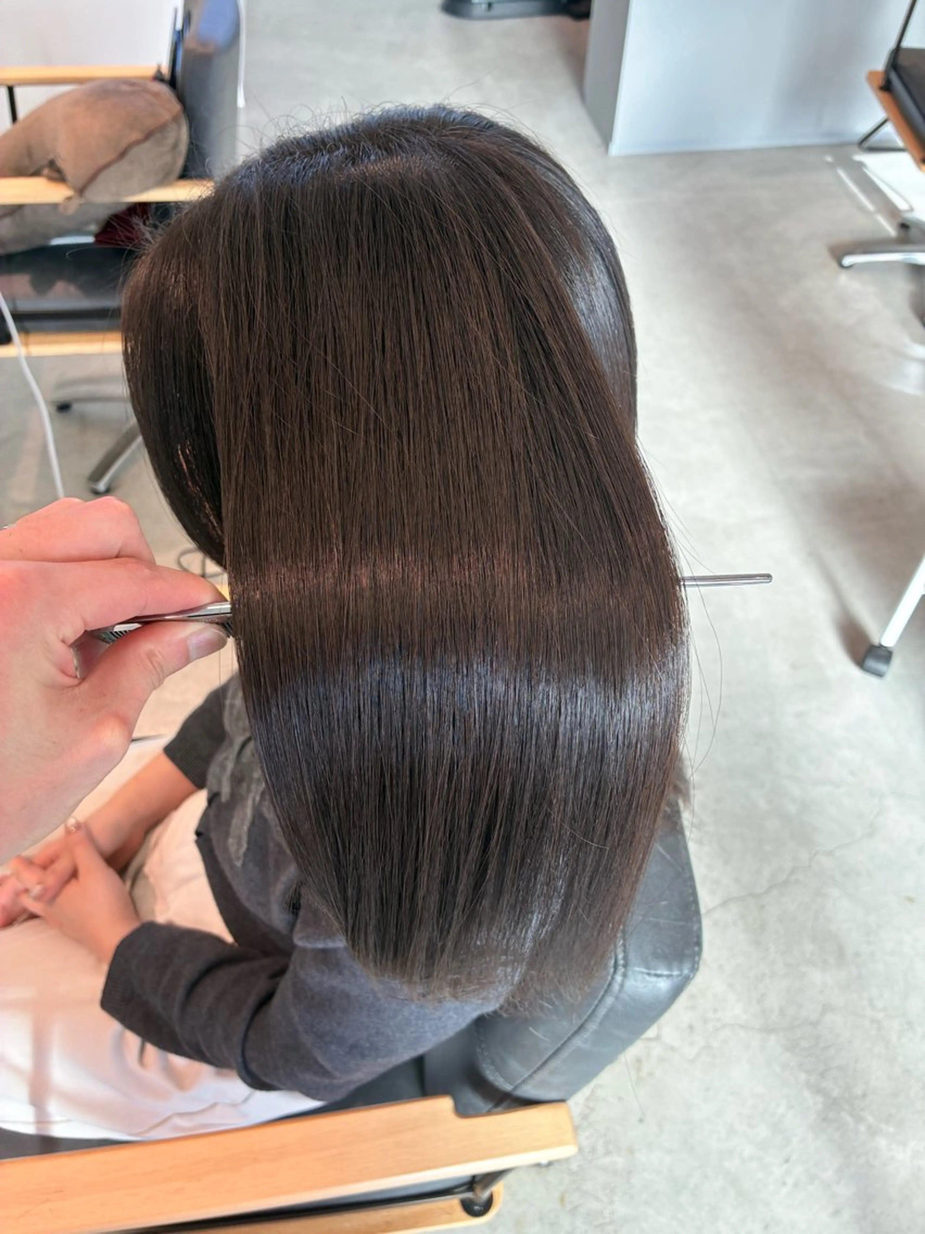 ミディアム カット トリートメント SA/FA 恵庭所属・✨髪質改善✨ taikiのヘアスタイル