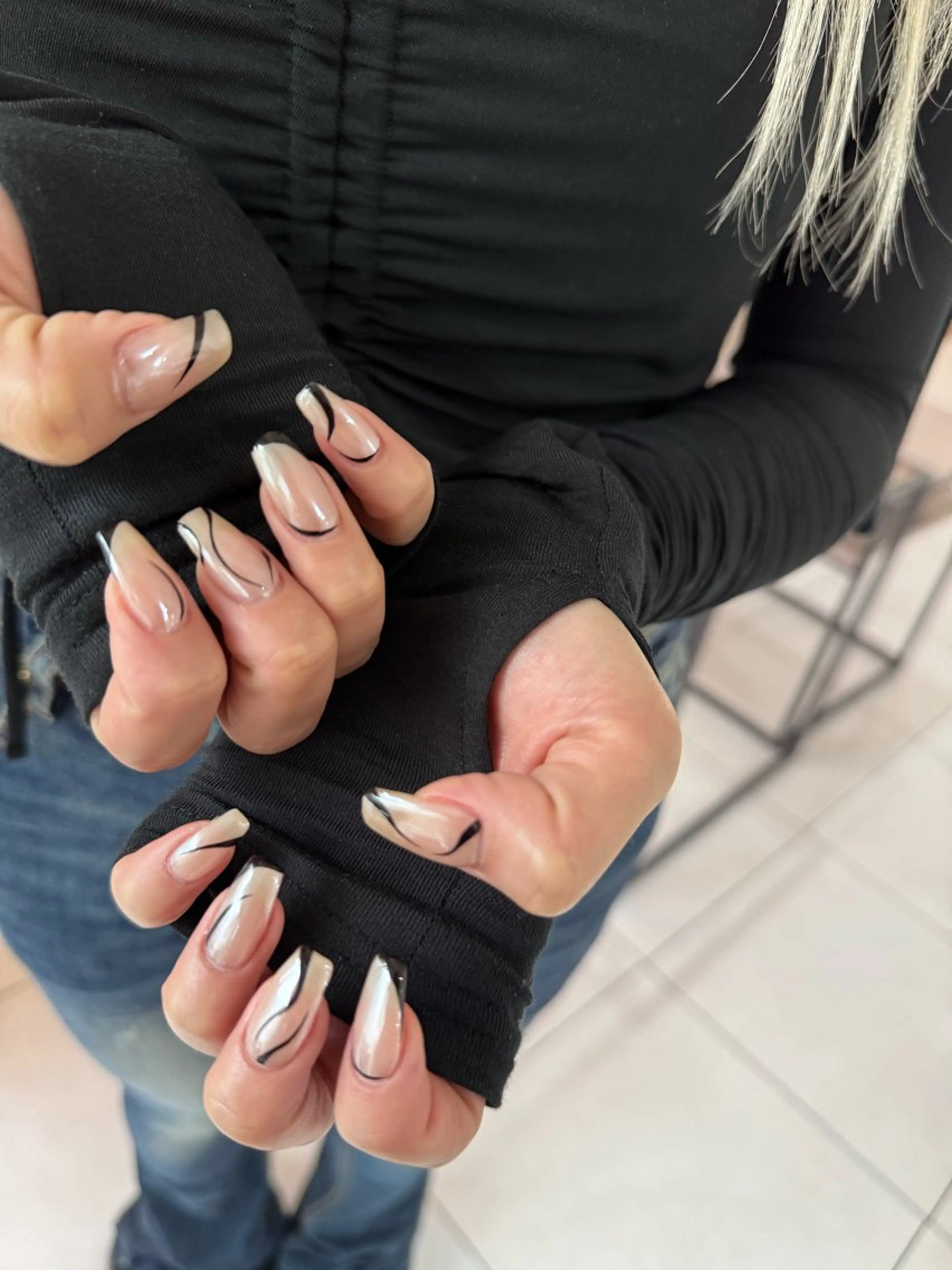 ネイル 持ち込み ハンドネイル ハンドケア Charme. NOBUKOのネイルデザイン