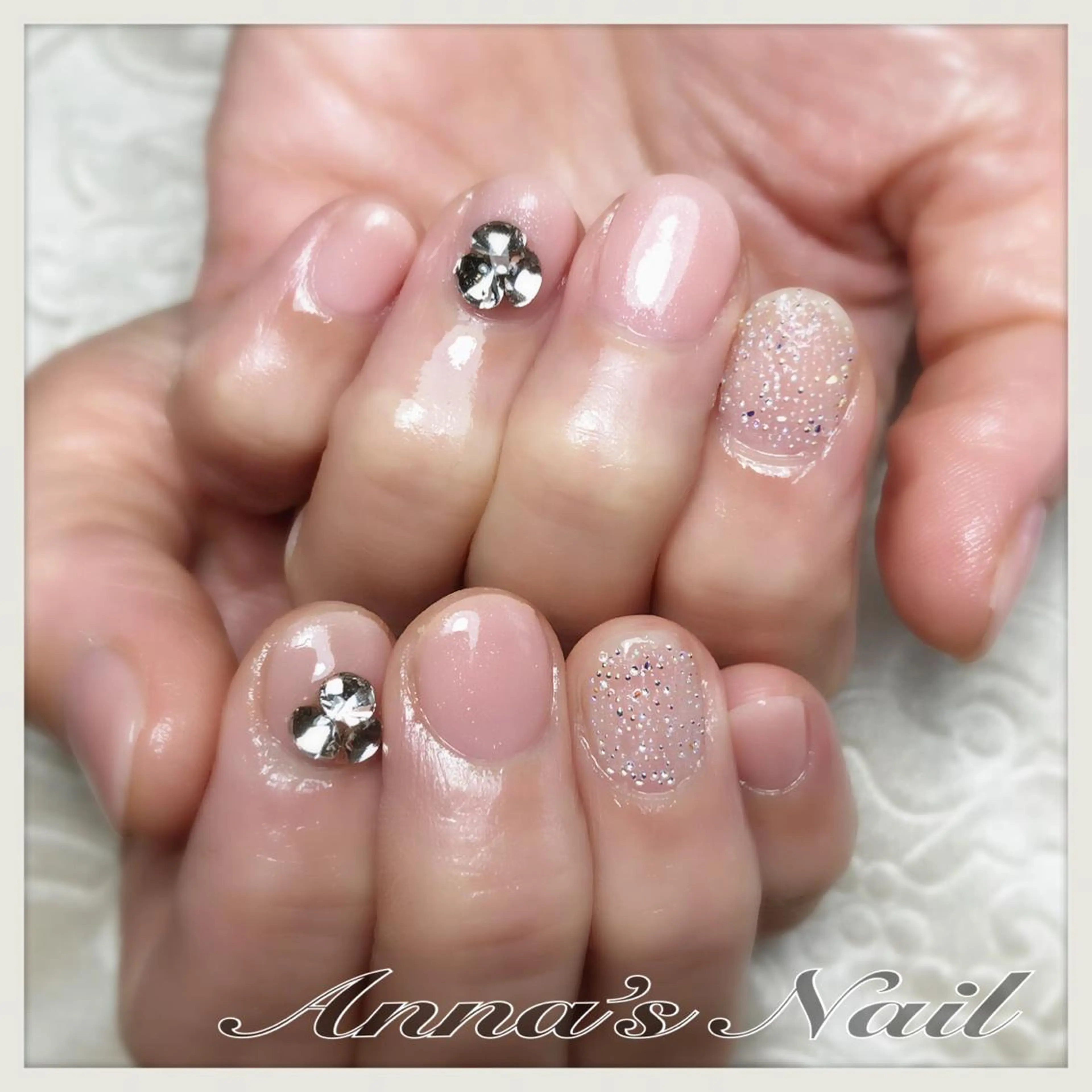 ネイル ブライダルネイル Anna’s Nail所属・清口 杏奈のネイルデザイン