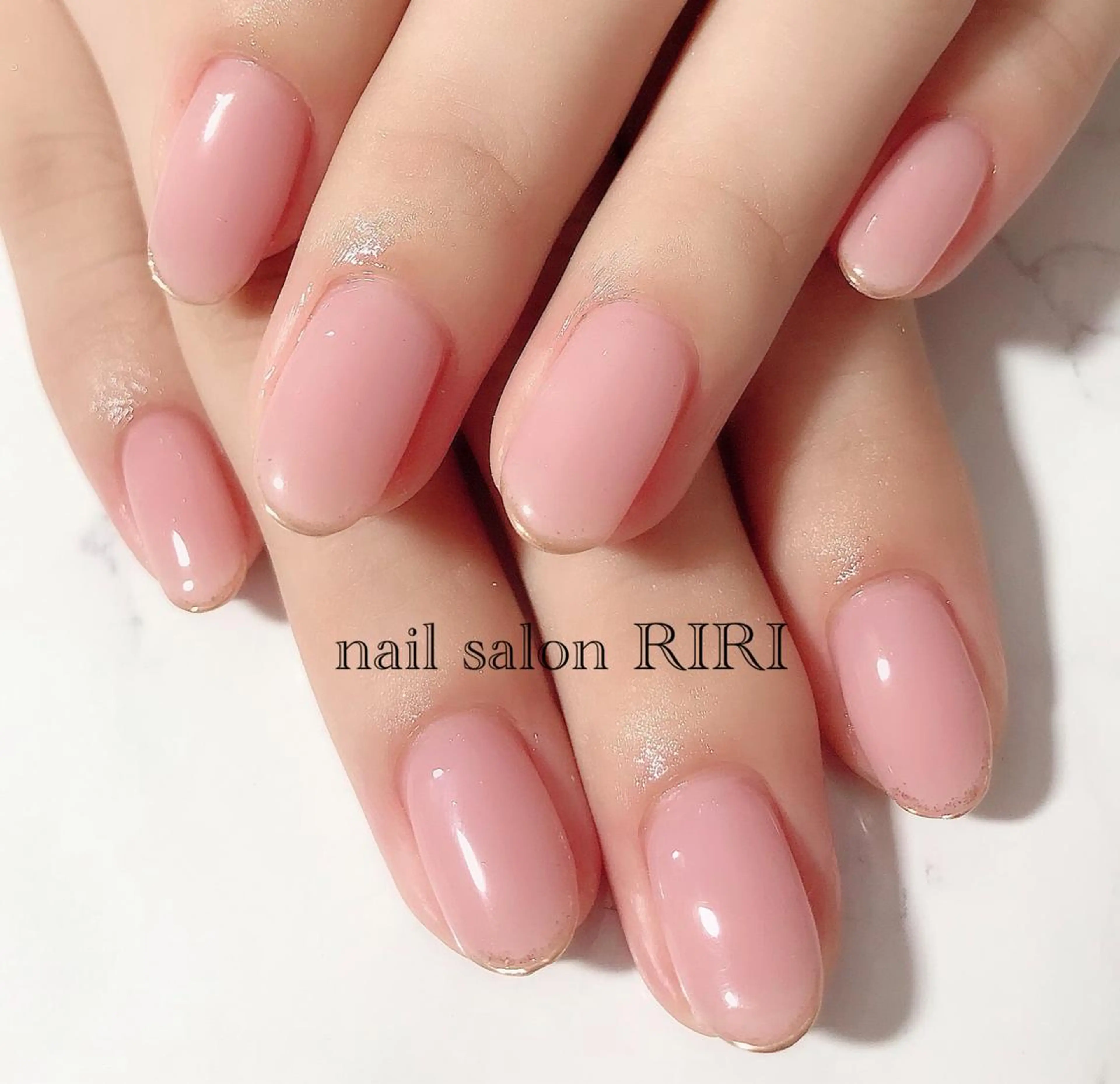 ネイル フレンチネイル ミラーネイル private  nail  salon RIRI所属・RIRI リリのネイルデザイン