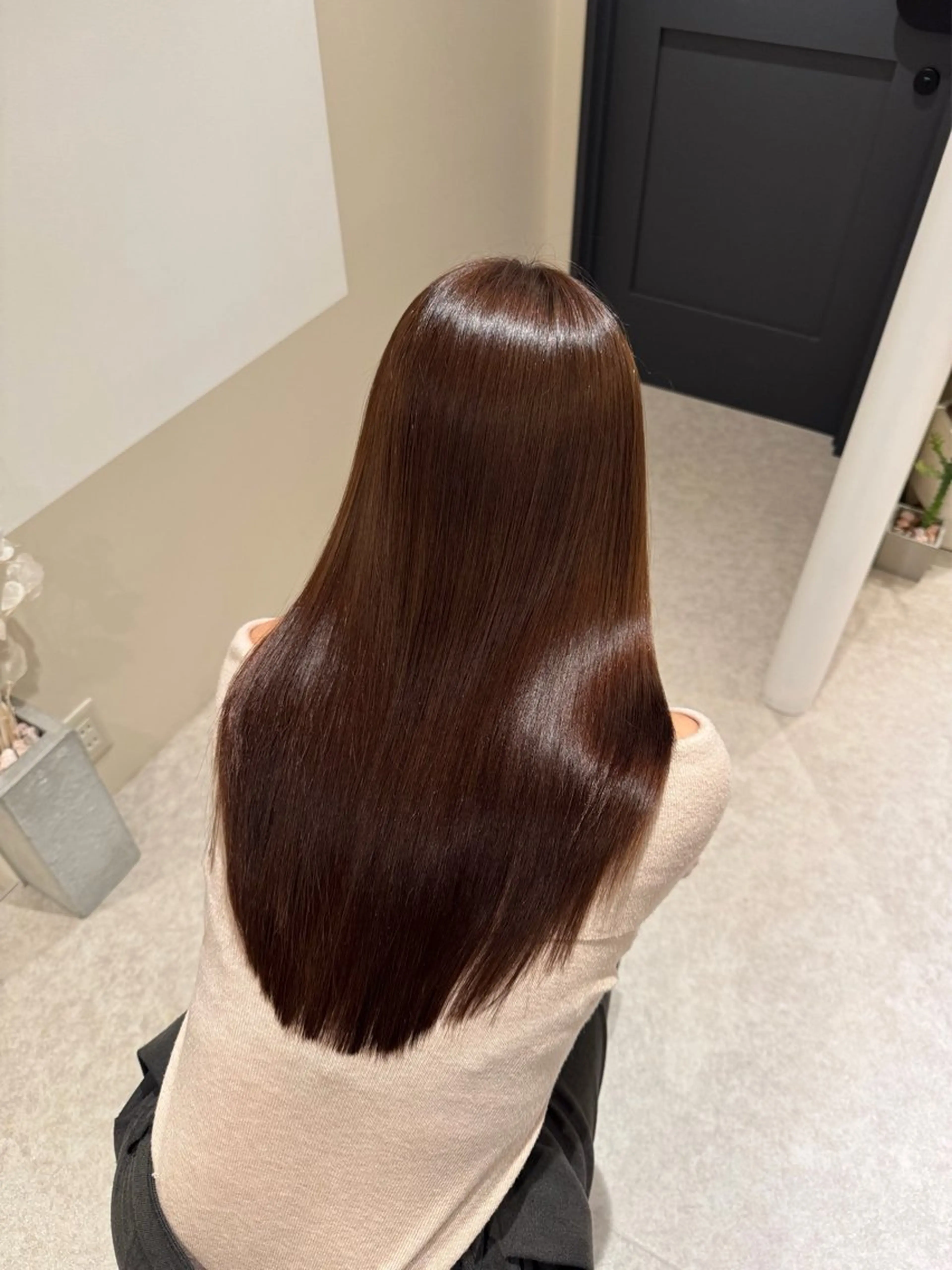 ロング Bonheur銀座 /前田 栞九郎のヘアスタイル