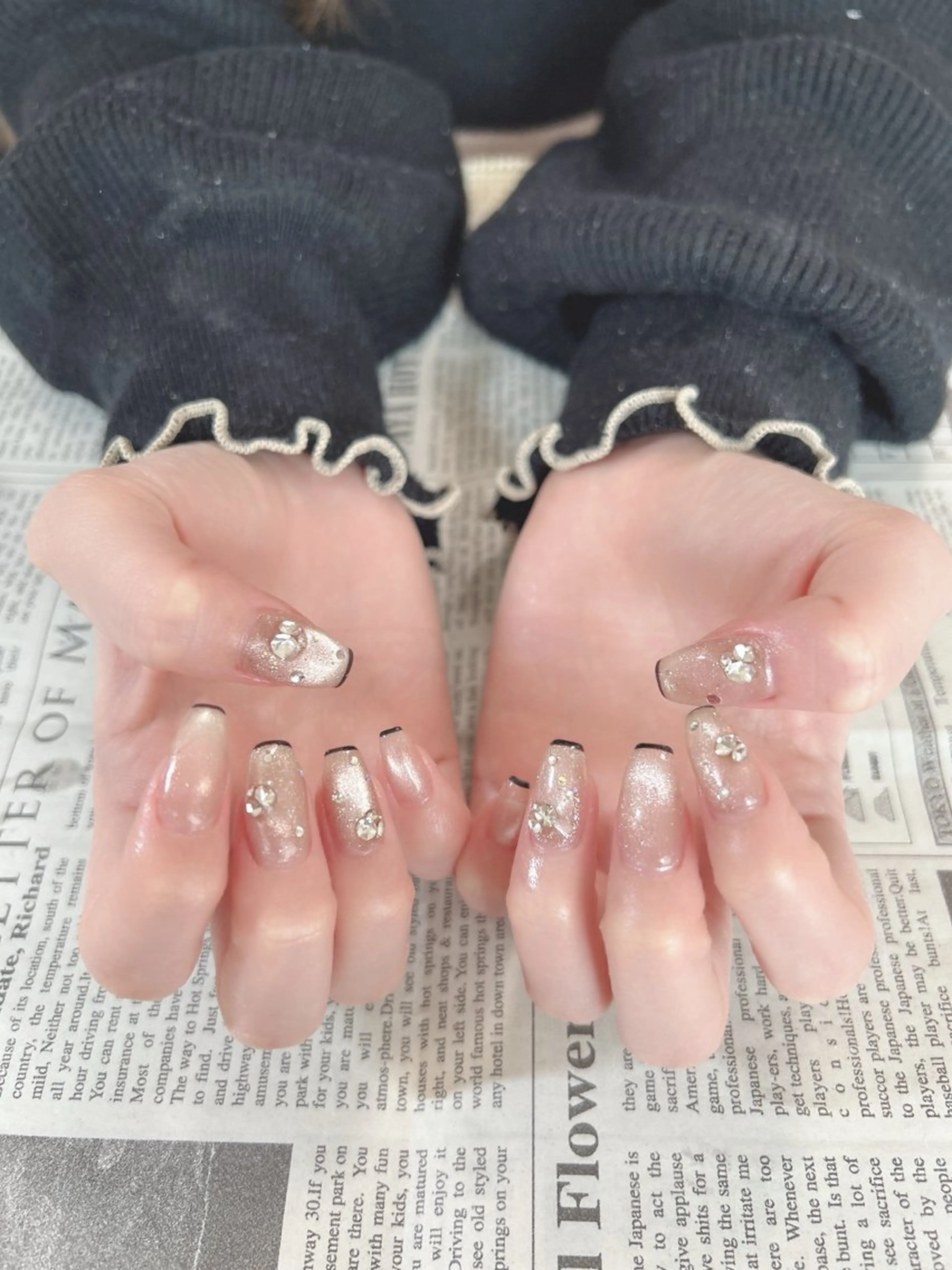 ネイル ハンドネイル ハンドケア 森山 舞のネイルデザイン