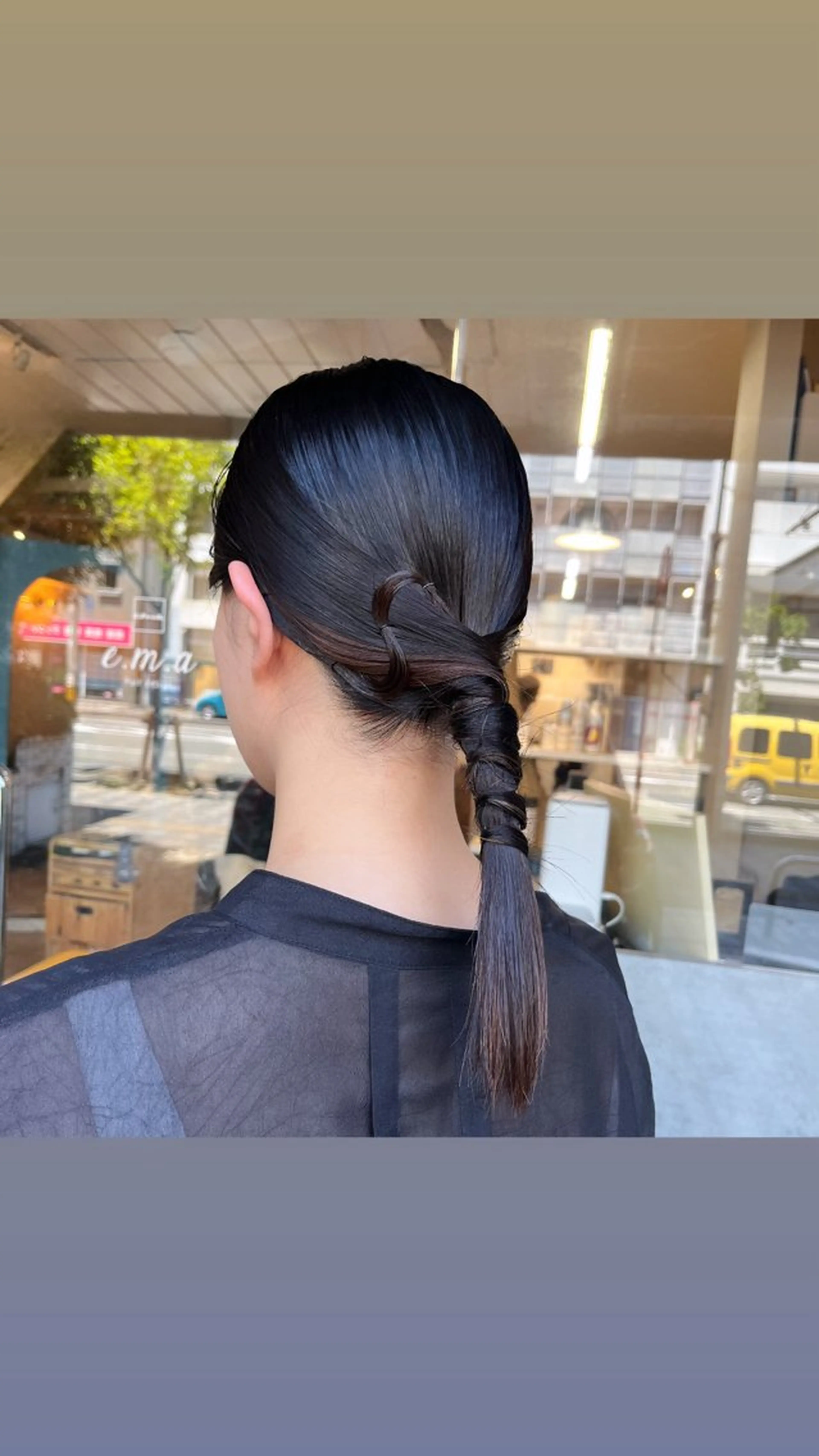 セミロング ヘアセット IMARI /のヘアスタイル