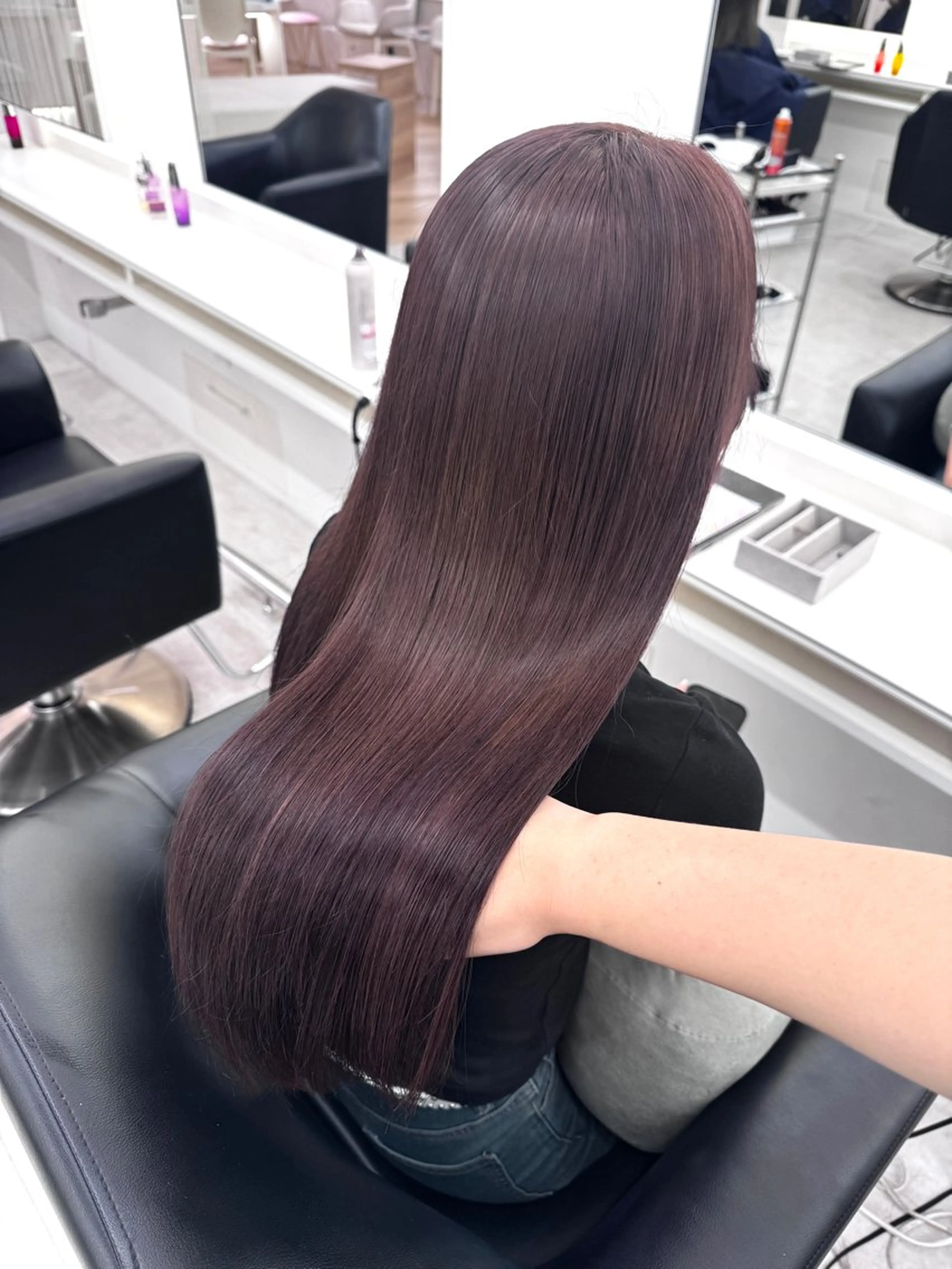 ロング カラー カット ヘアカラー ♡ParveMix NANO♡のヘアスタイル