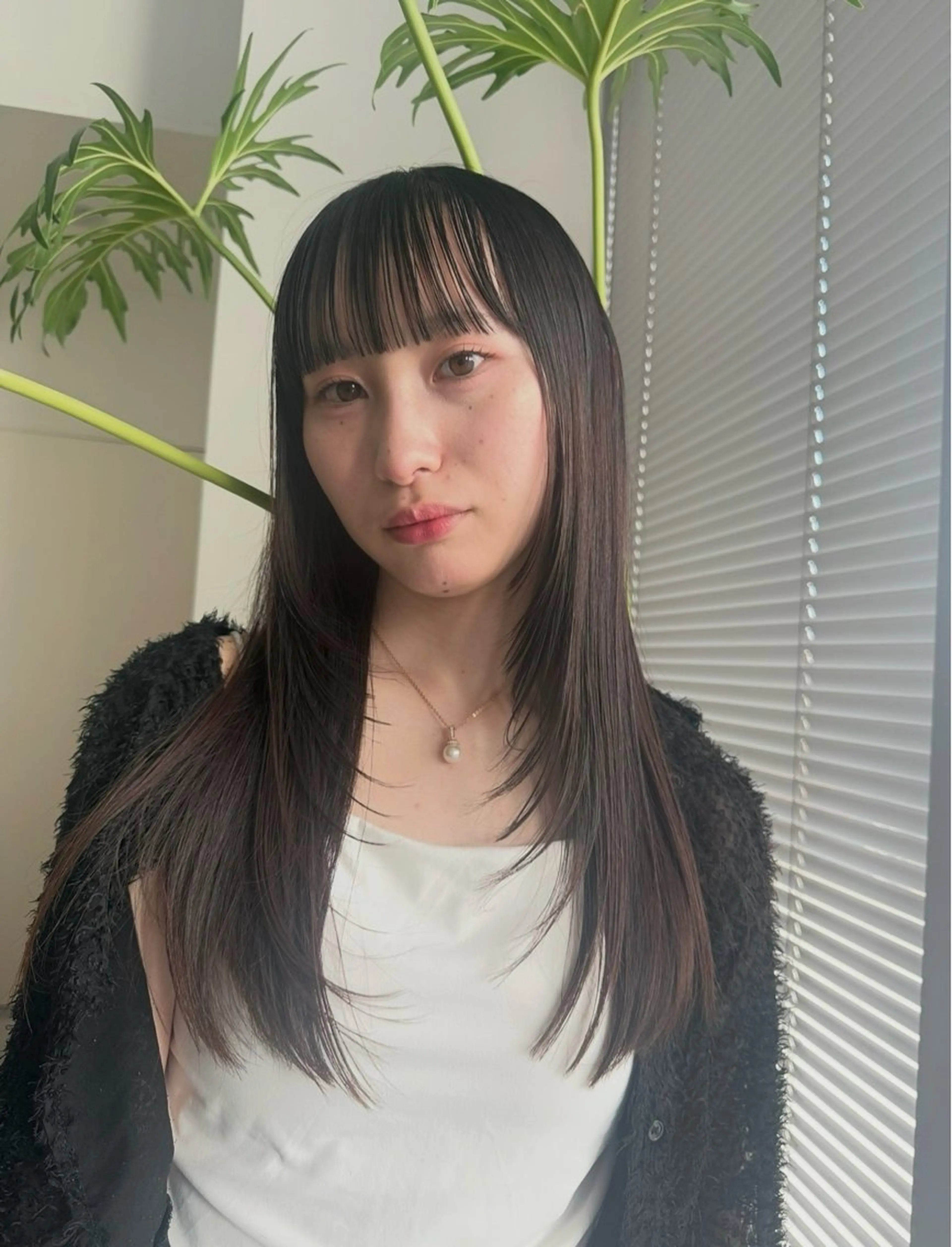 ロング カット KEYMAN MEGUMIのヘアスタイル