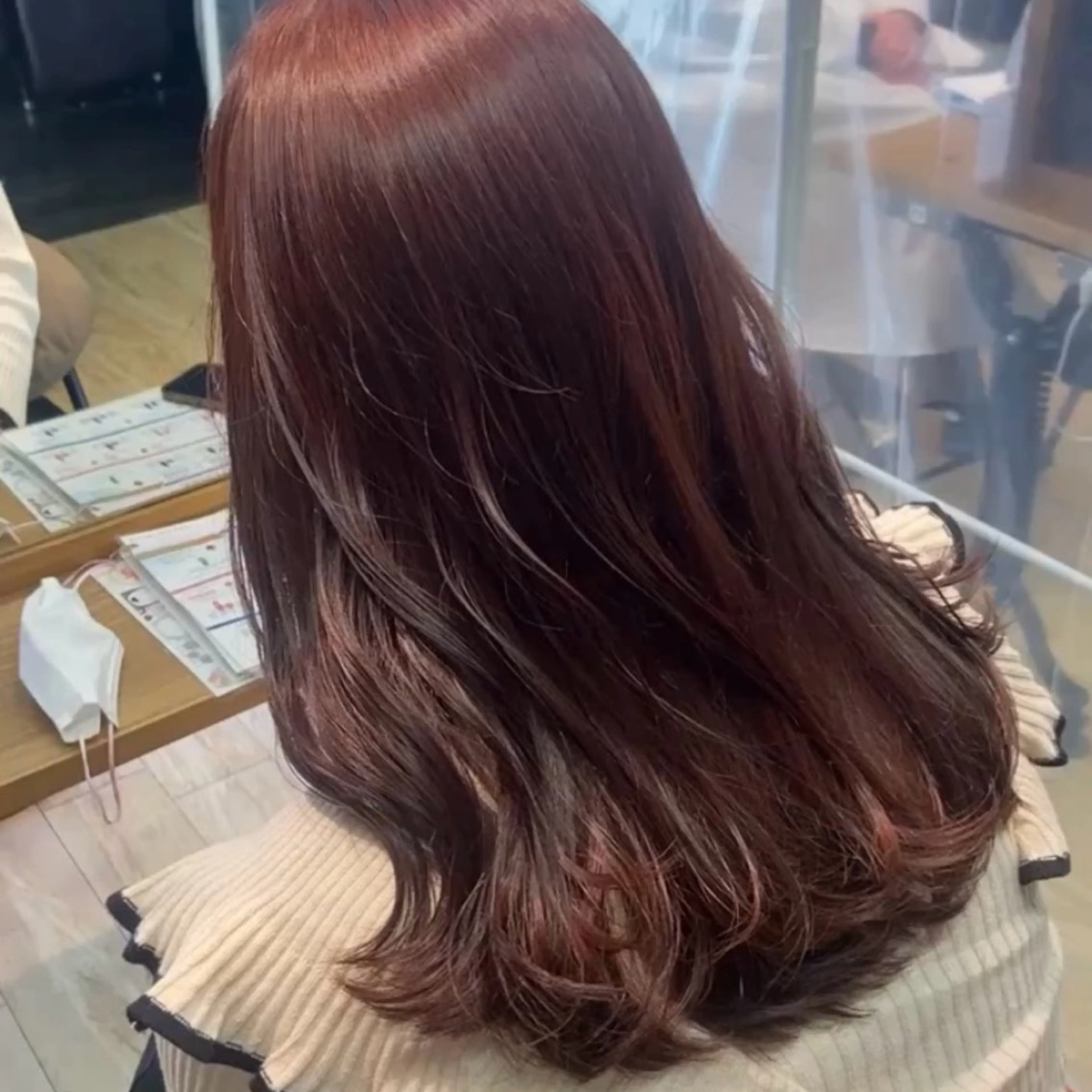 うる艶カラー+トリートメント🎀の写真