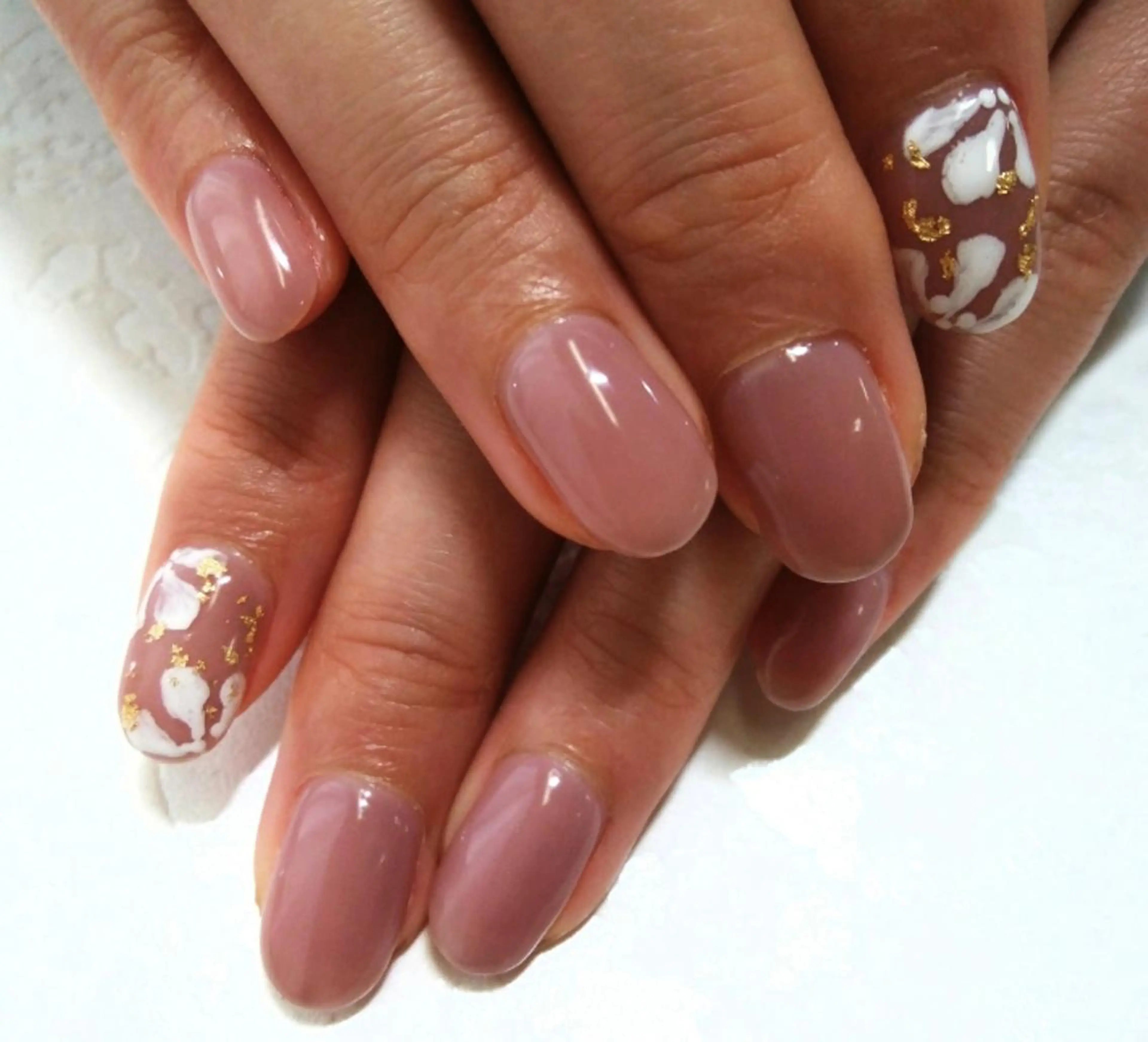 ネイル フラワーネイル 春ネイル ハンドネイル リラクゼーション＆ネイル仙殊~センジュ~所属・senju 　のネイルデザイン