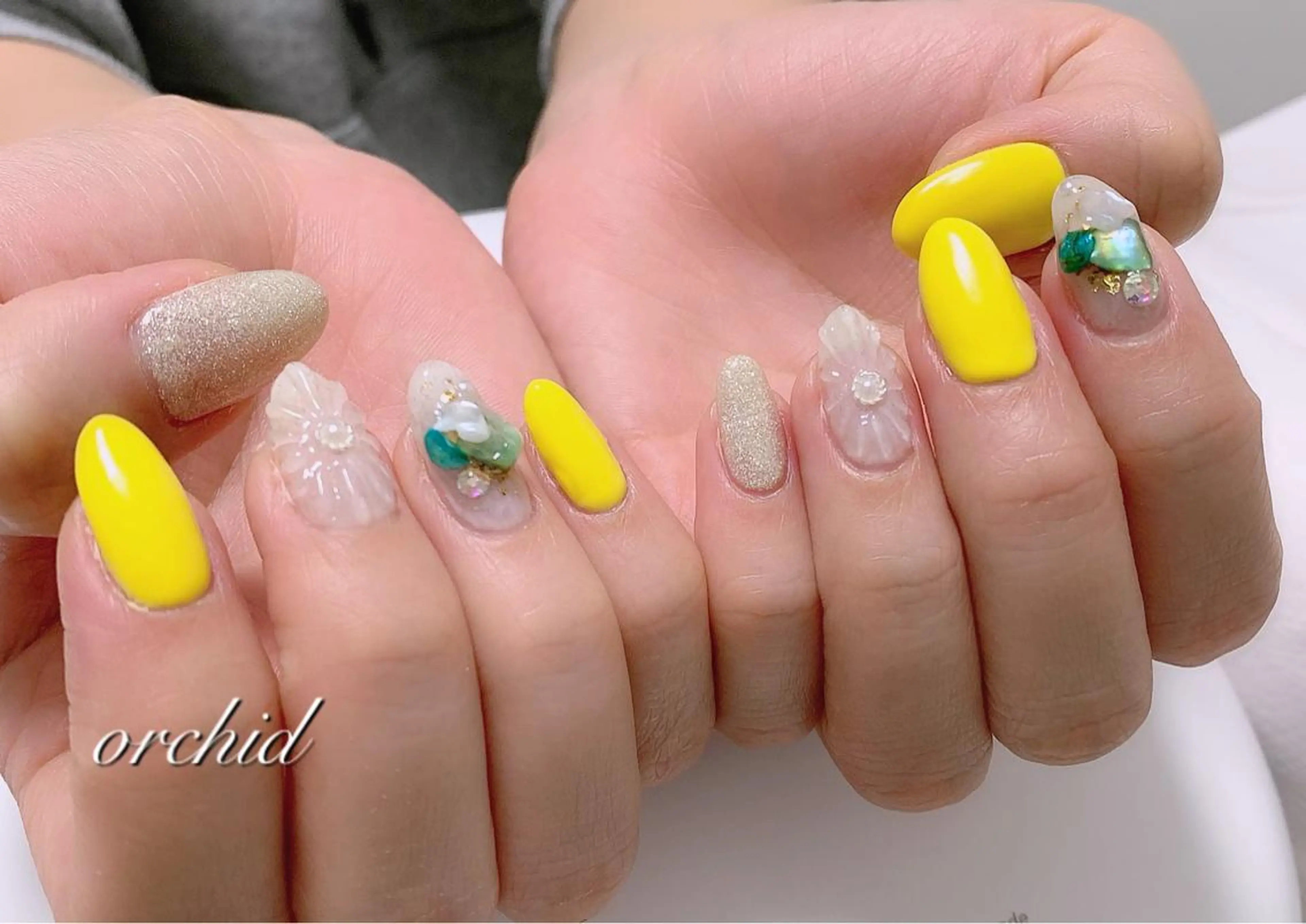 ネイル orchid ♡オーキッドのネイルデザイン