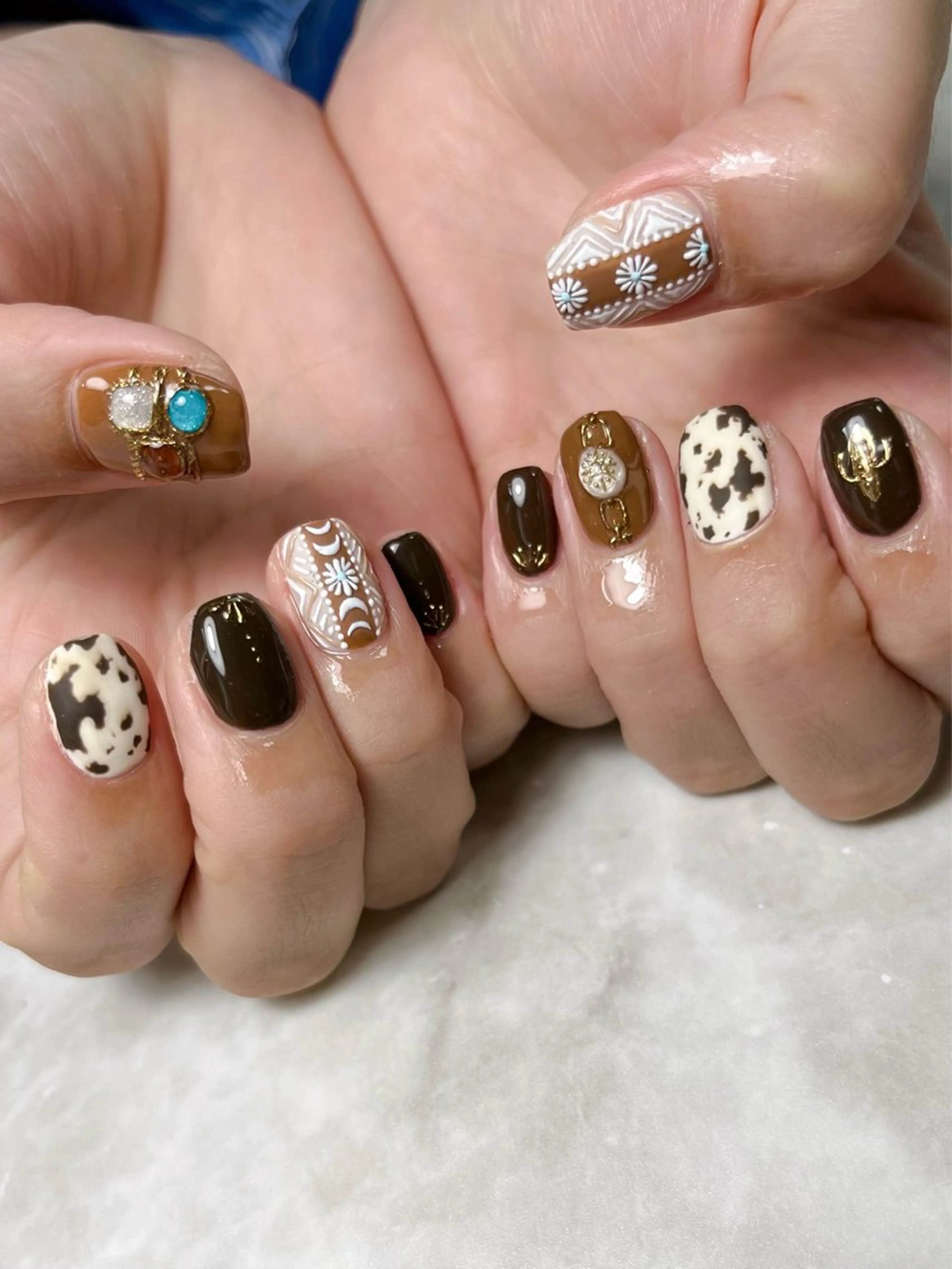 ネイル アートネイル ハンドネイル Nailsalon E's cafeのネイルデザイン