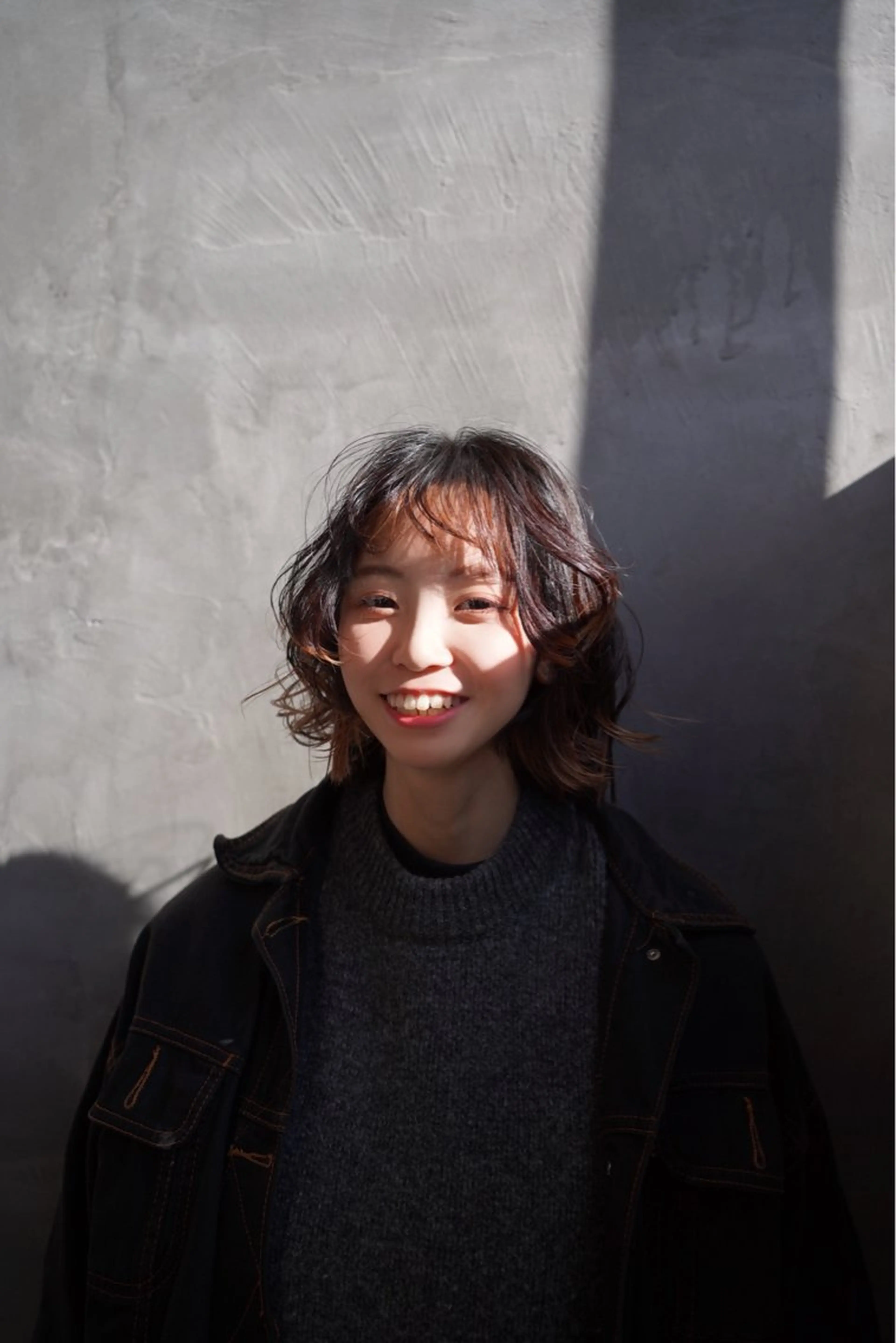 パーマ ボブ Number博多所属・宮里 蓮生のヘアスタイル