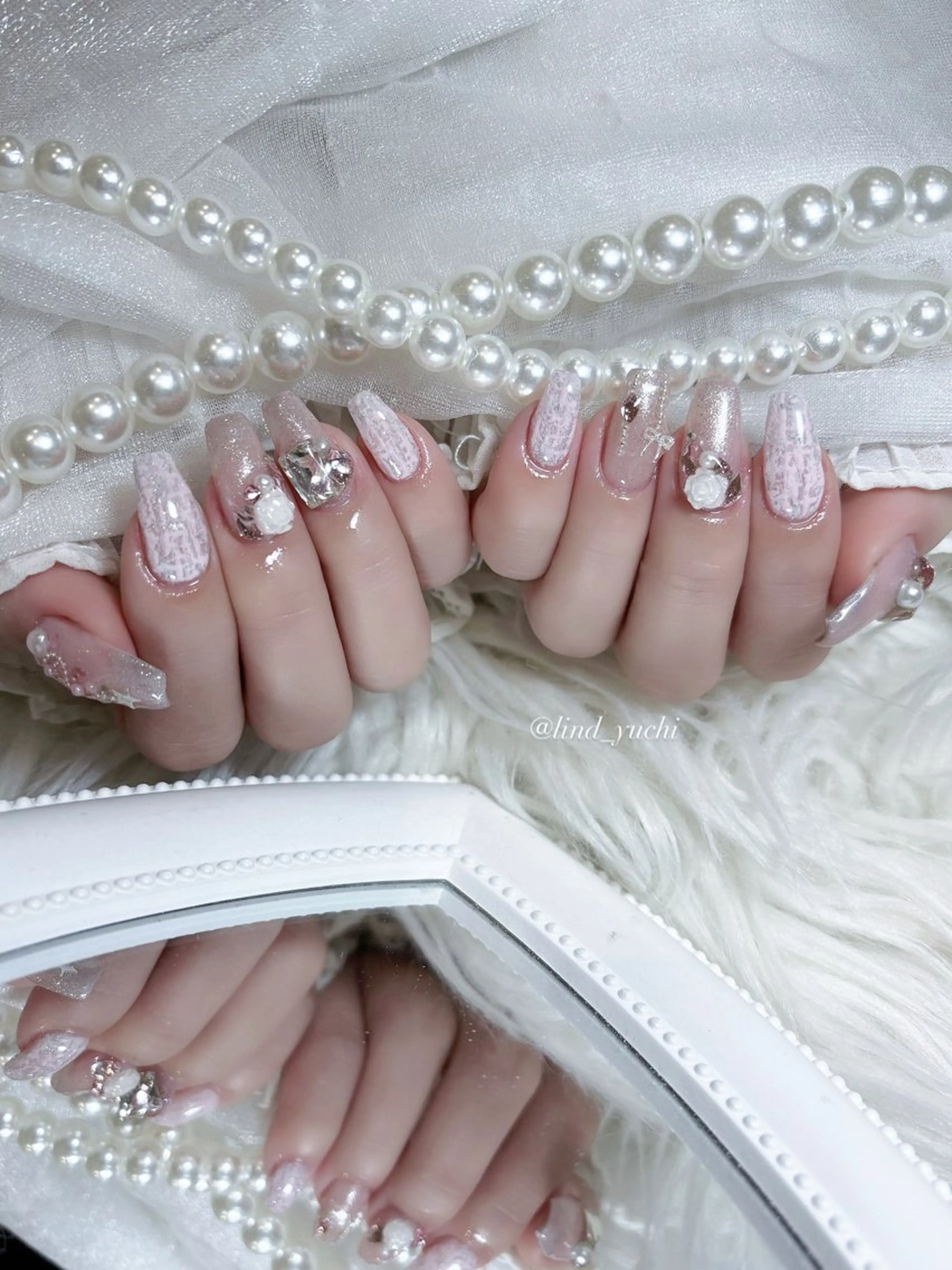 ネイル アートネイル Lind 天王寺 ゆち🎀のネイルデザイン