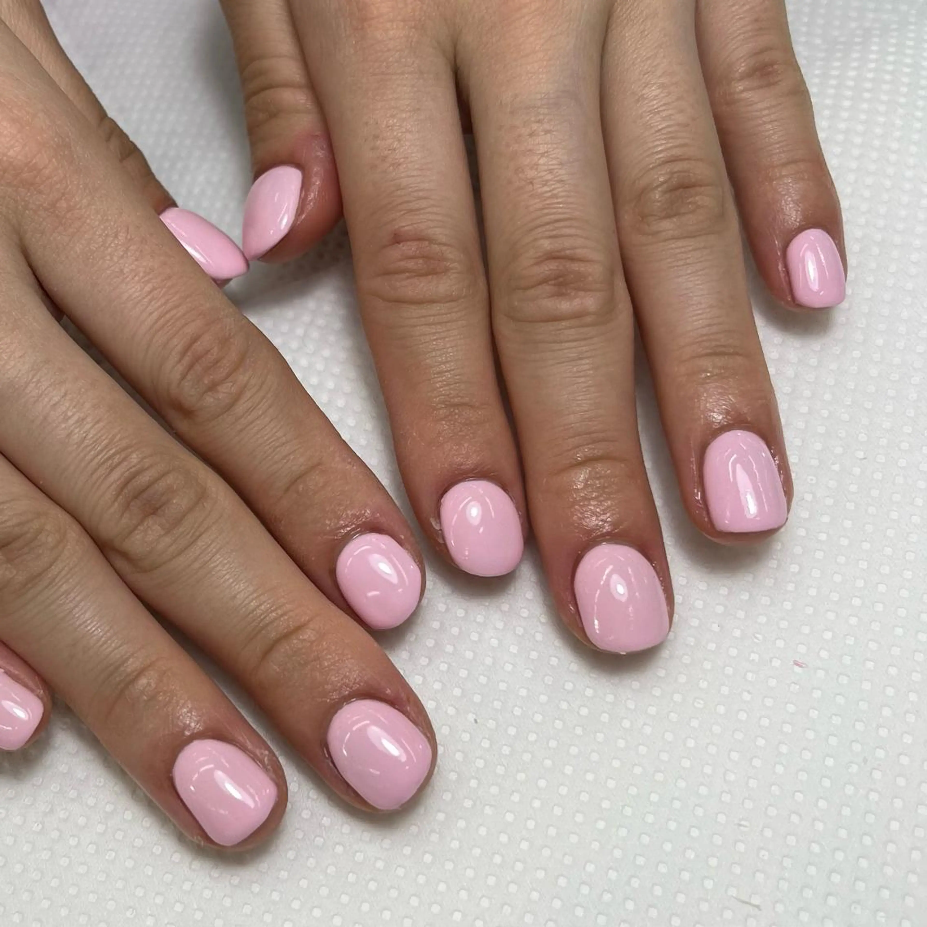 ネイル ワンカラーネイル ピンク yamazoe 【MAXKELLY】のネイルデザイン