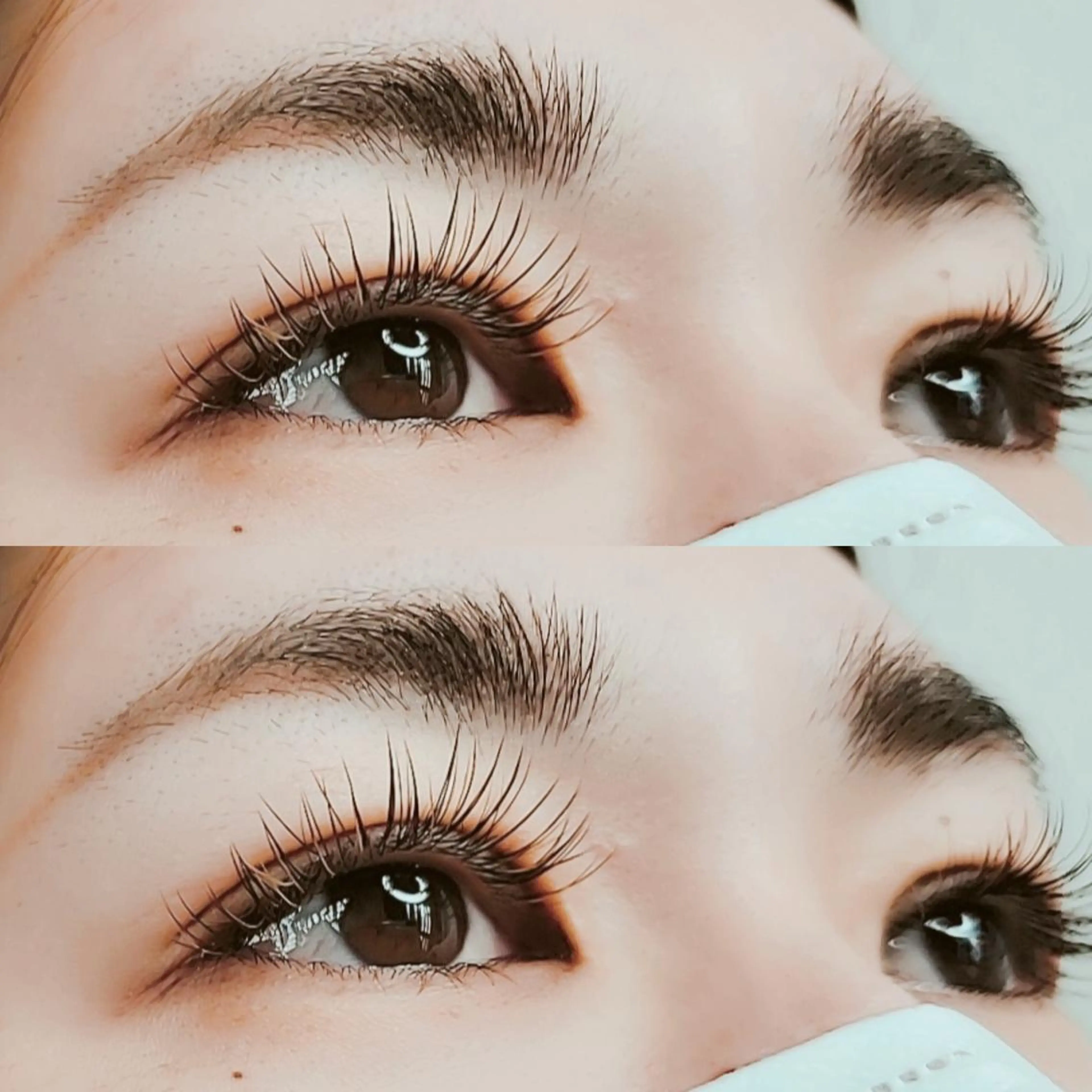 フラットラッシュ1時間本数無制限（オフ込み）♡カラーエクステ◇アイシャンプー付き◇の写真