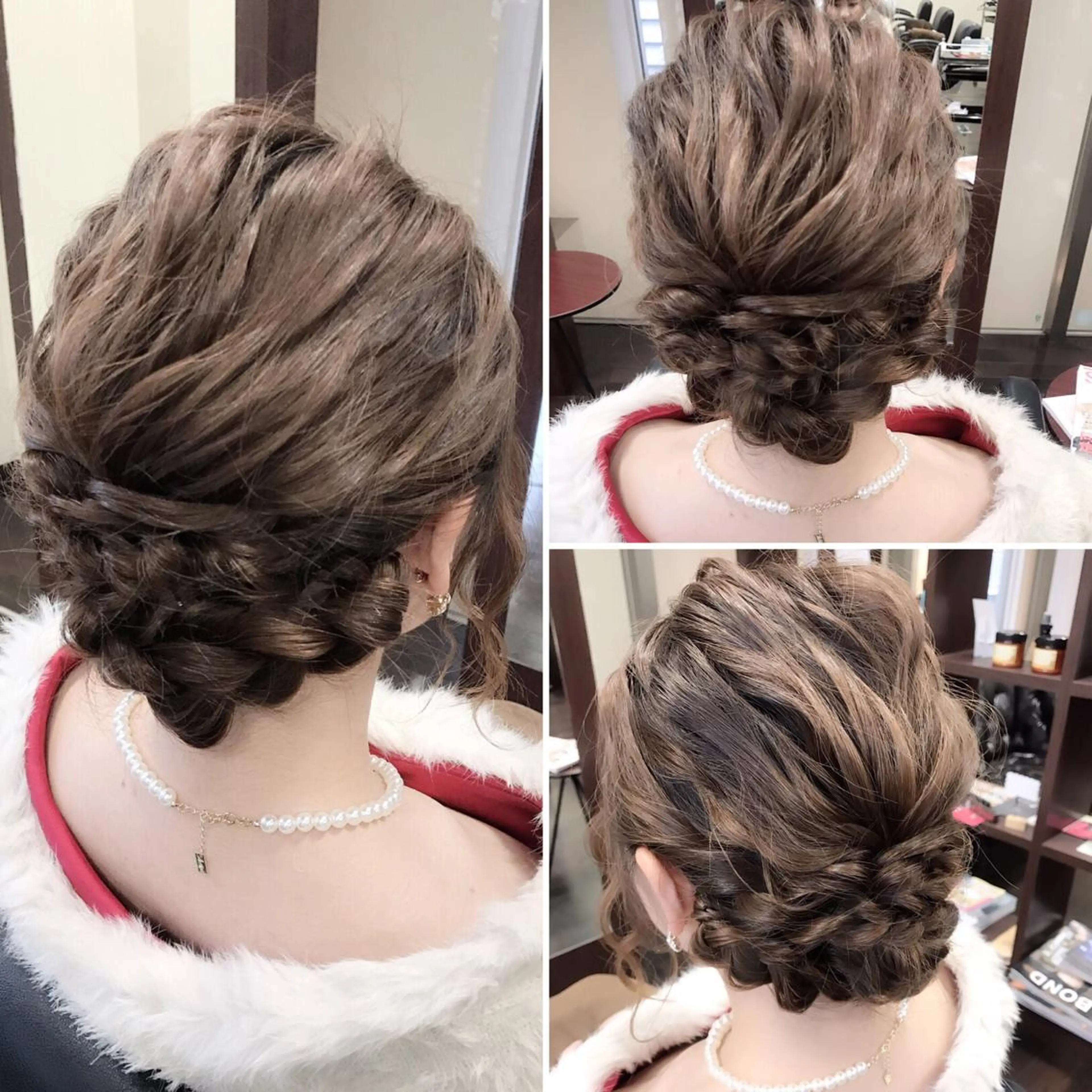 セミロング ロング ヘアアレンジ 沢田 瞳のヘアスタイル