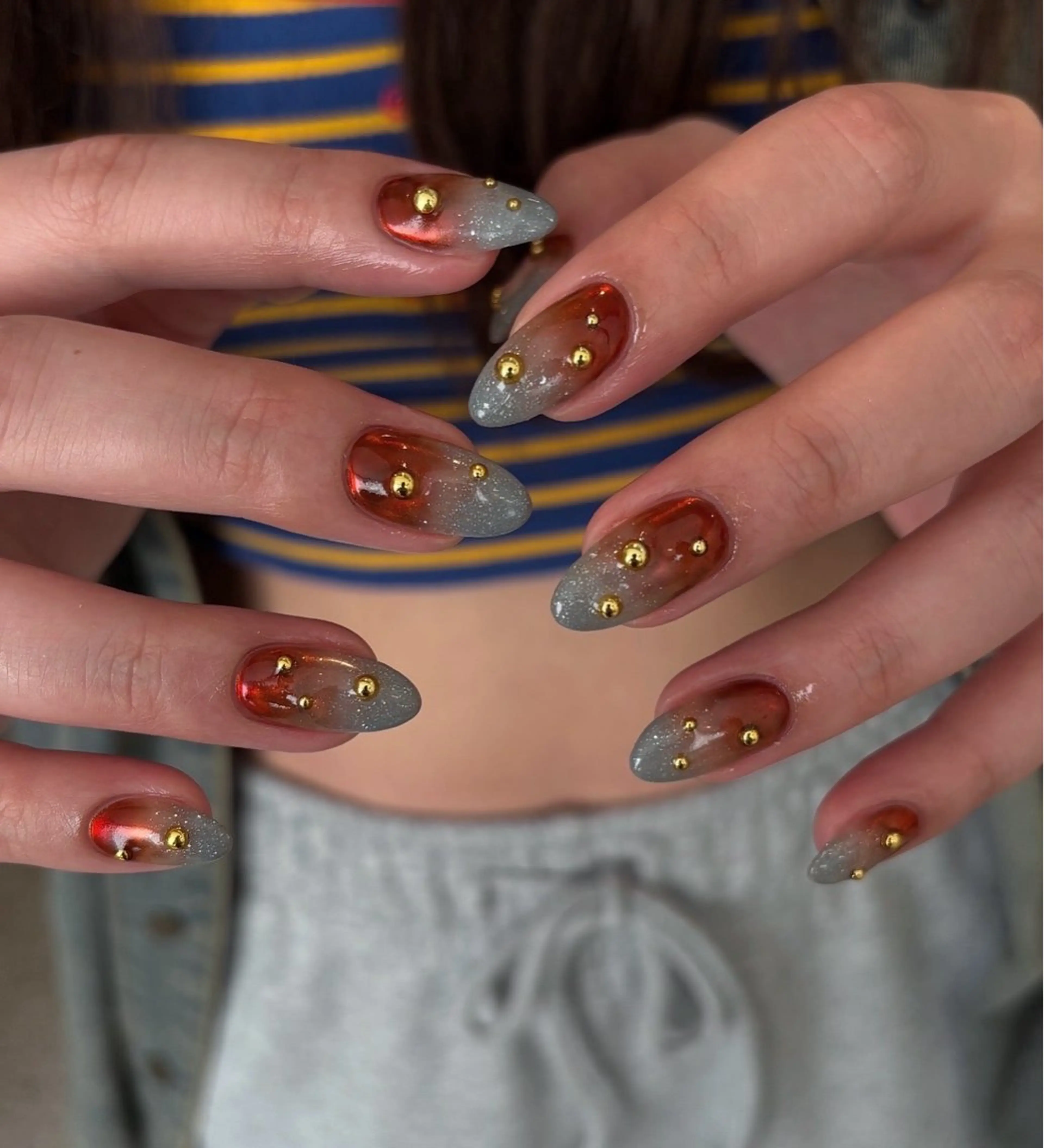 ネイル グラデーション ハンドネイル nao＿nail .929のネイルデザイン