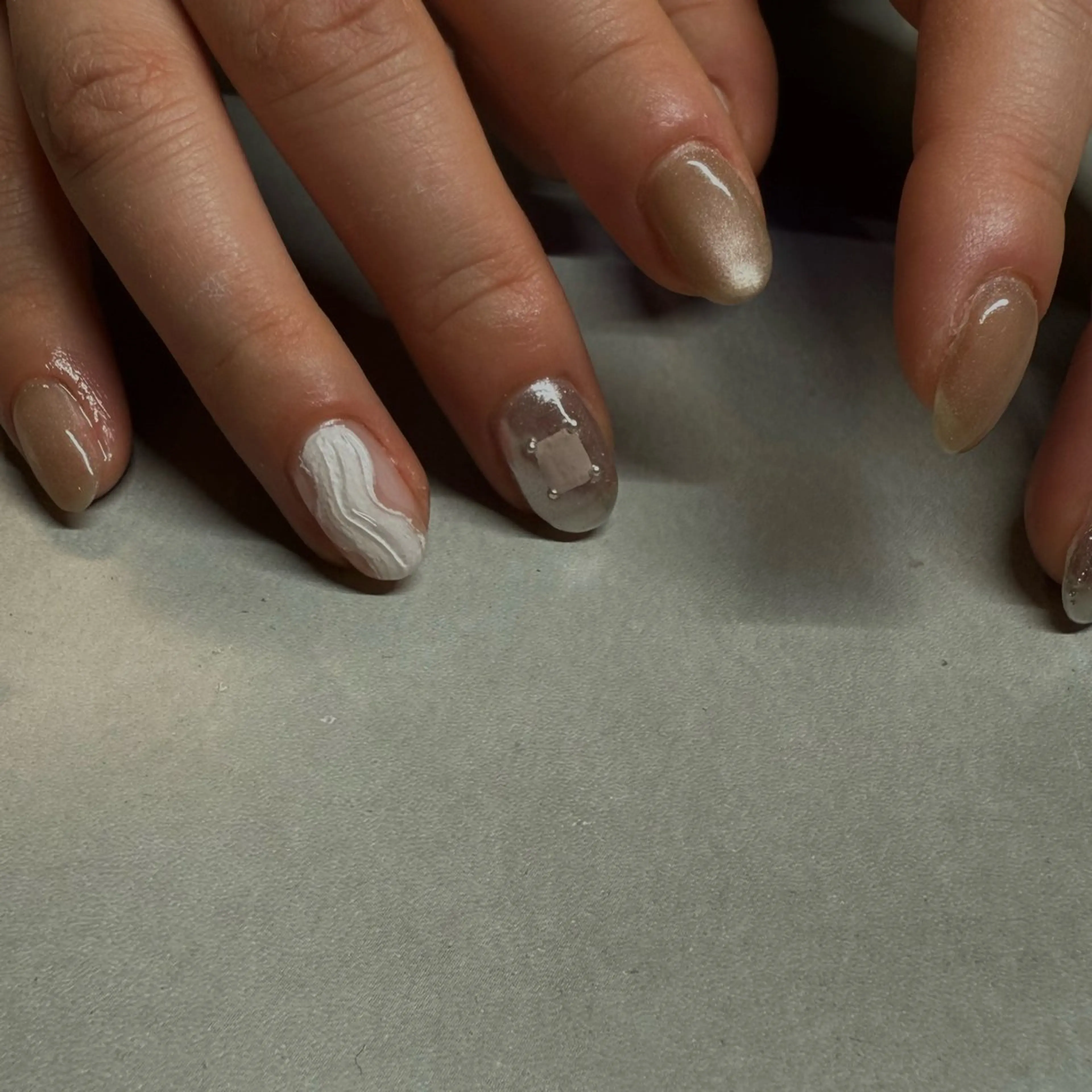 ネイル ハンドネイル Black sheep.所属・Fujimori .のネイルデザイン