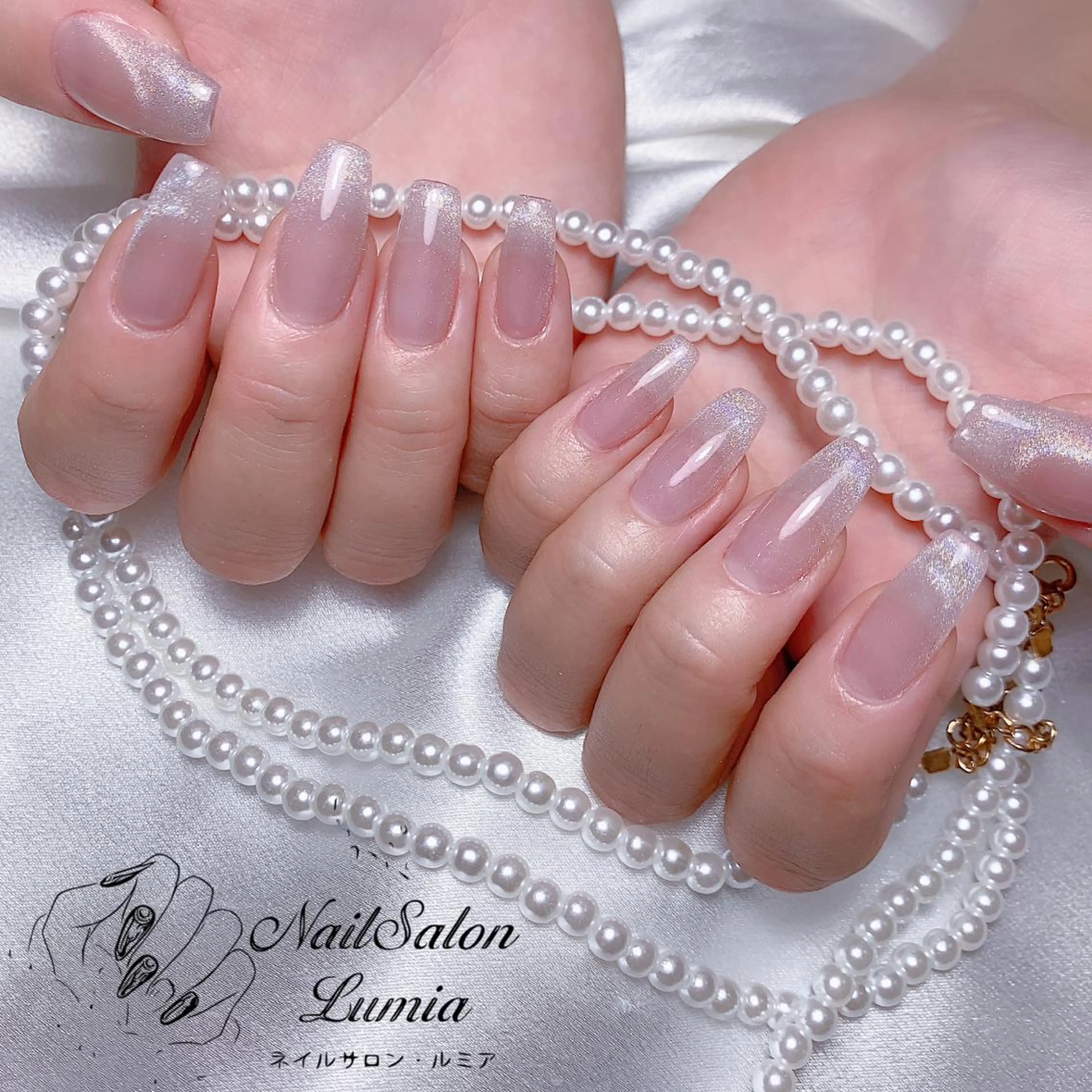 ネイル ハンドネイル ネイルサロン ルミア Lumia 店長のネイルデザイン