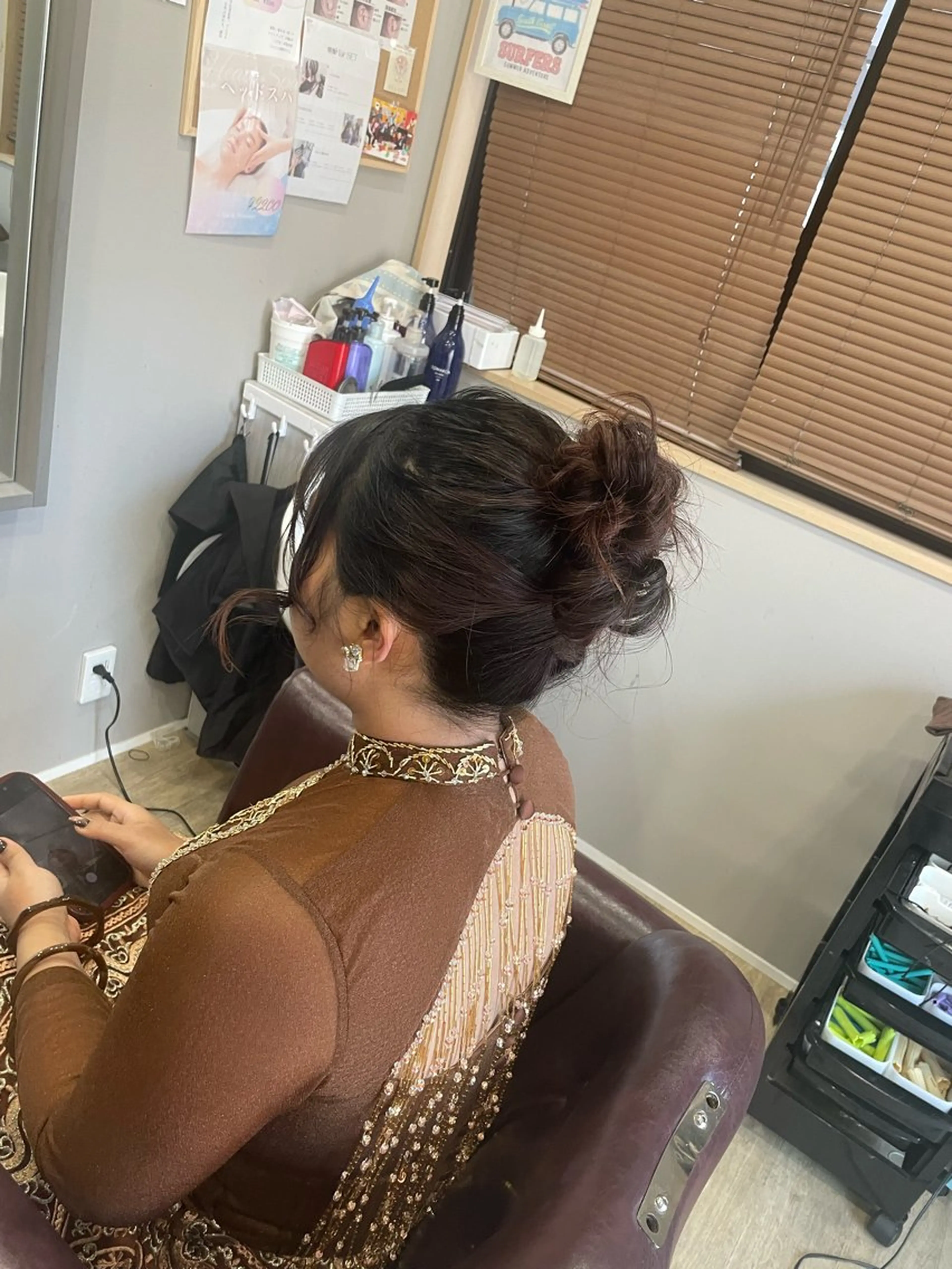 ヘアアレンジ Hair room Leaのヘアスタイル