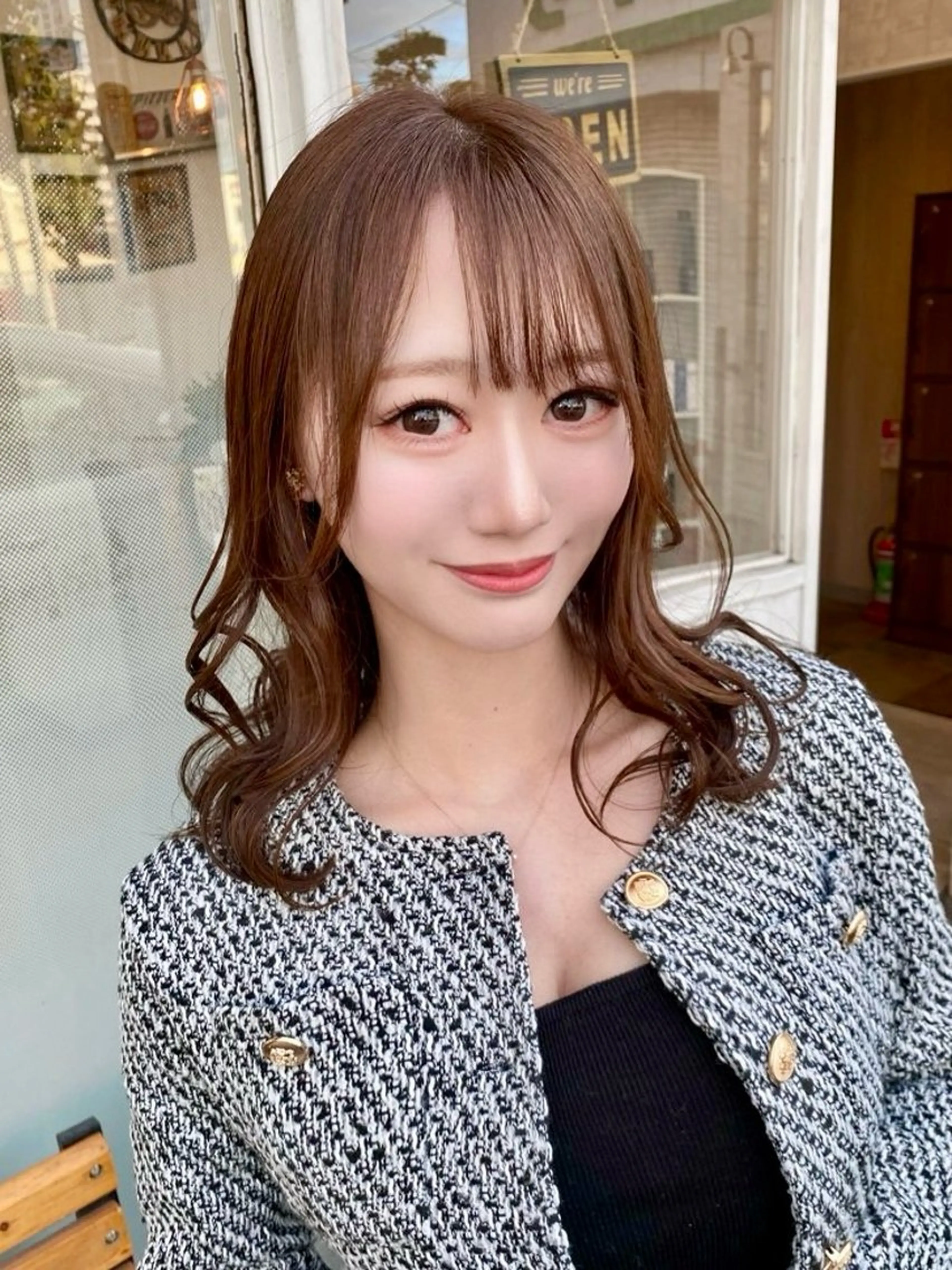 ロング カット ヘアカラー トリートメント 🍭透明感カラー 志賀拓海🍬🌈のヘアスタイル