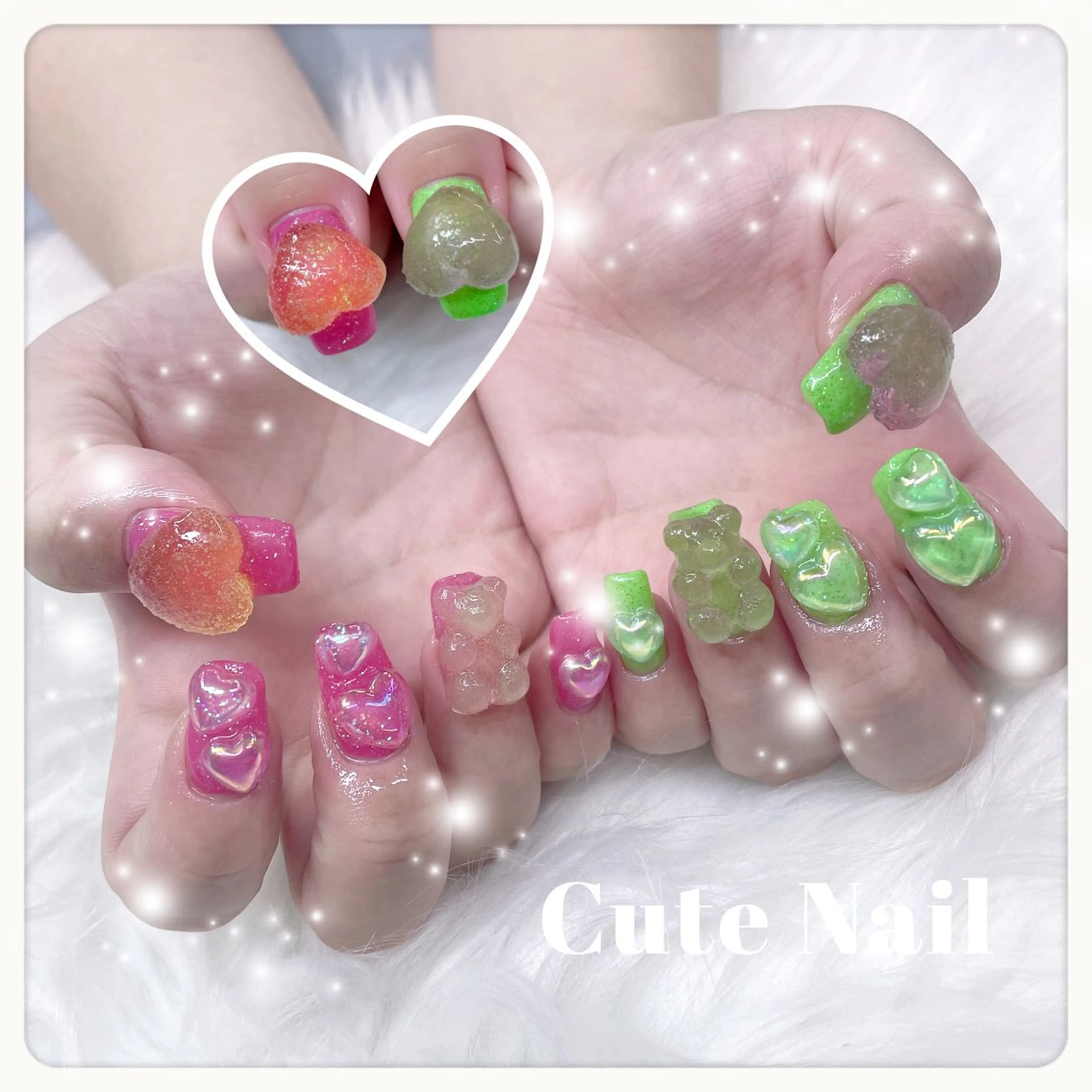 ネイル ワンカラーネイル GO TODAY SHAiRE SALON原宿 Liber所属・️🫧もこ 艶感ネイル🫧のネイルデザイン