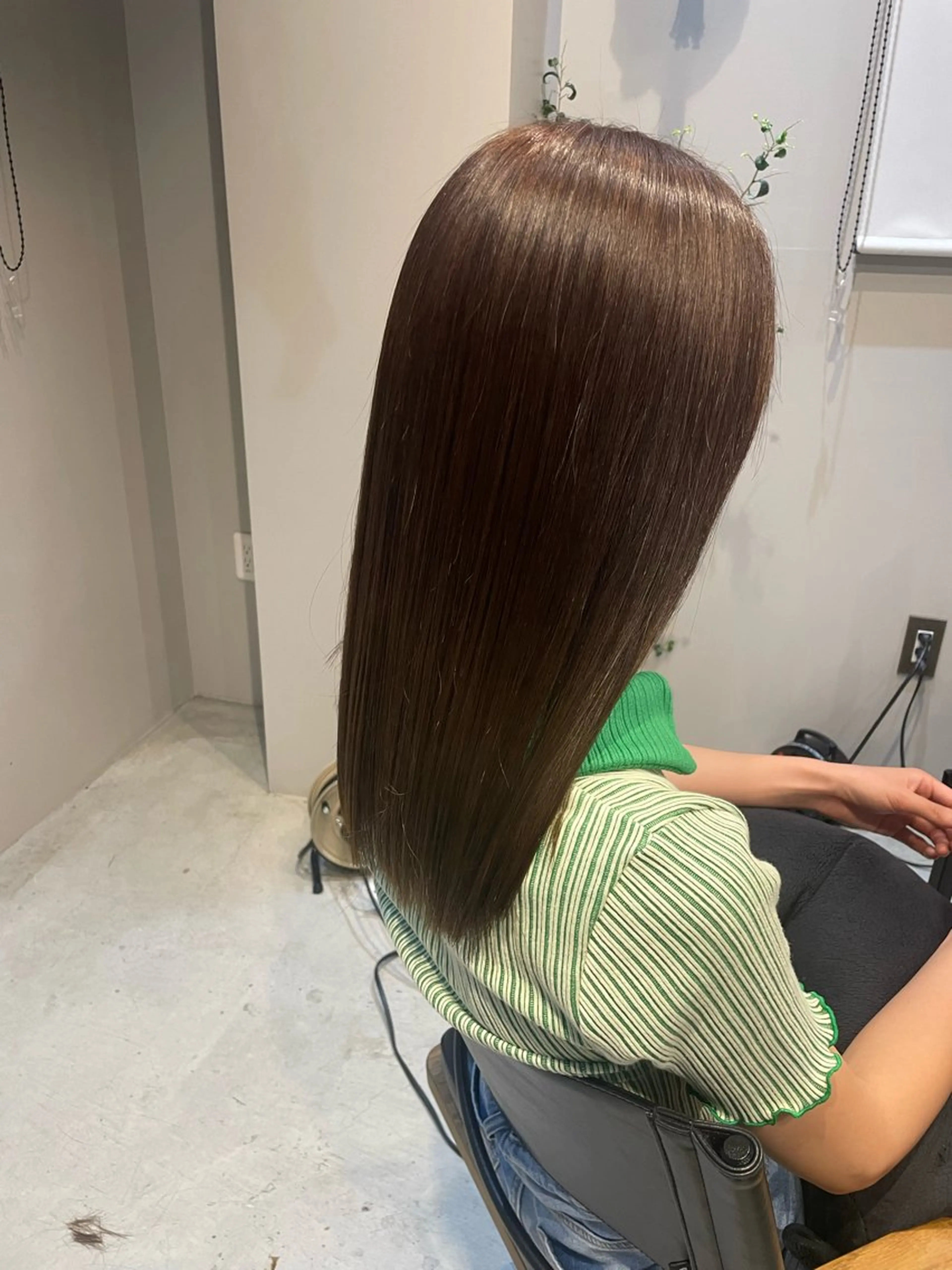 ロング 髪質改善 ヘアカラー Loma ミレイのヘアスタイル