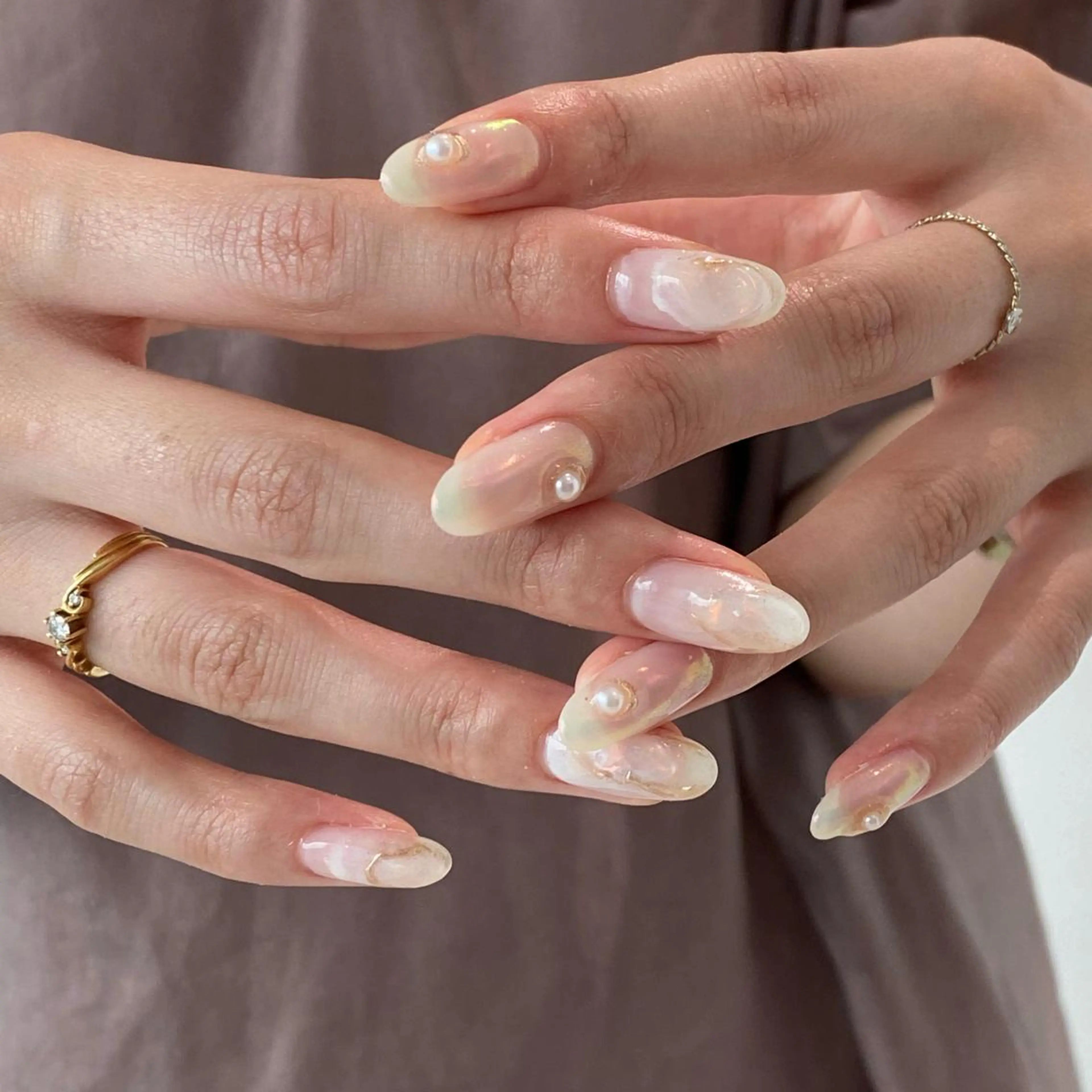 ネイル ニュアンスネイル ハンドネイル ayana nails所属・nail salon ayanaのネイルデザイン