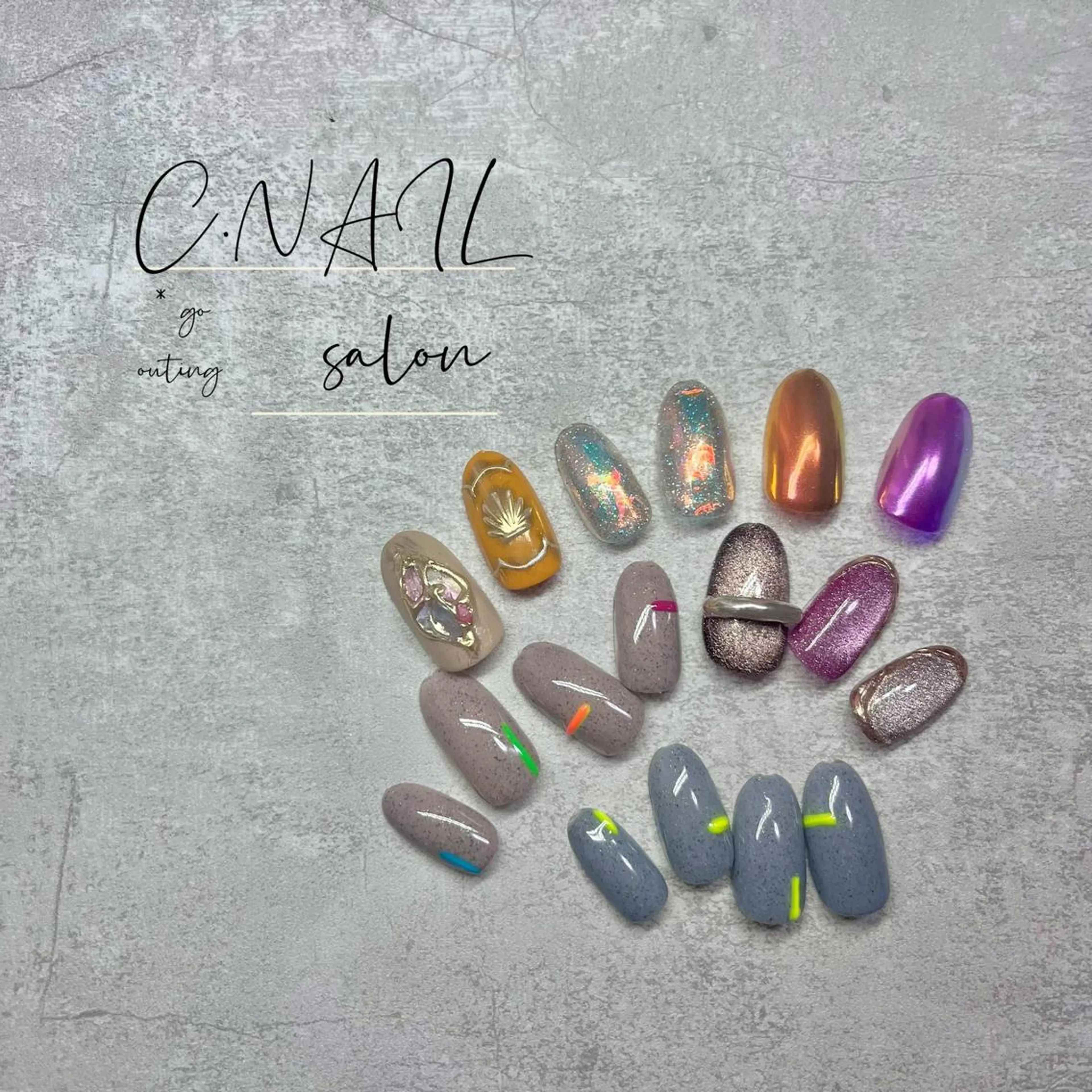 ネイル ジェルネイル C.Nail &Eye筑紫駅のネイルデザイン