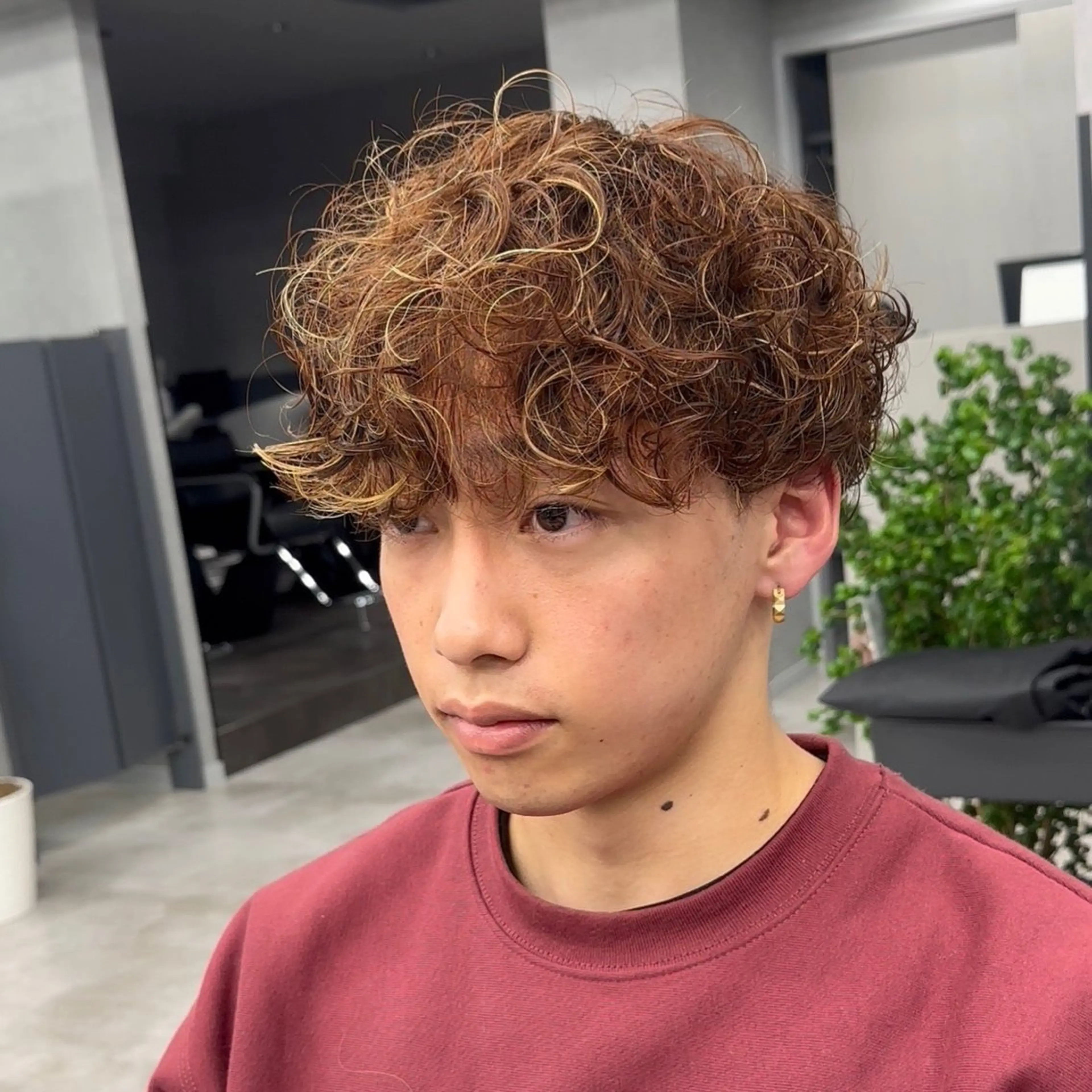 メンズ カット パーマ 🎖️似合わせメンズ パーマ🎖️カネキのヘアスタイル