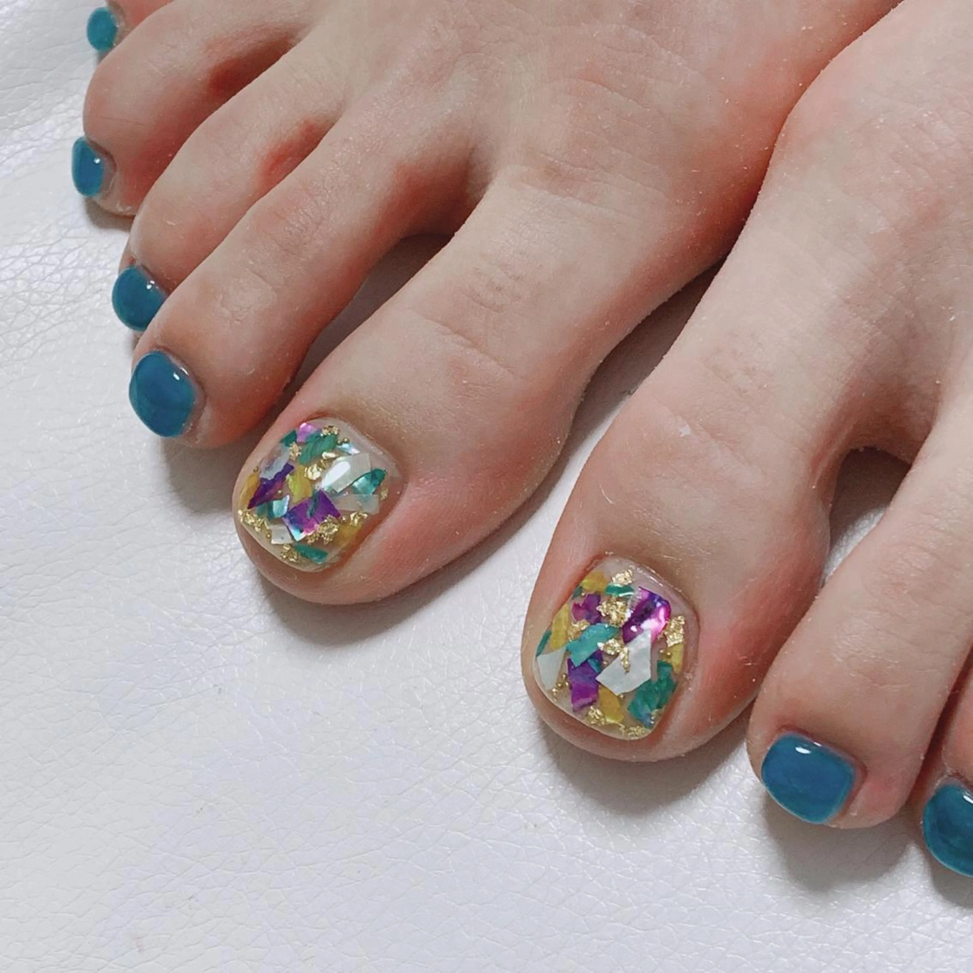 ネイル フットネイル 【カメレオン】 上村 祥子のヘアスタイル