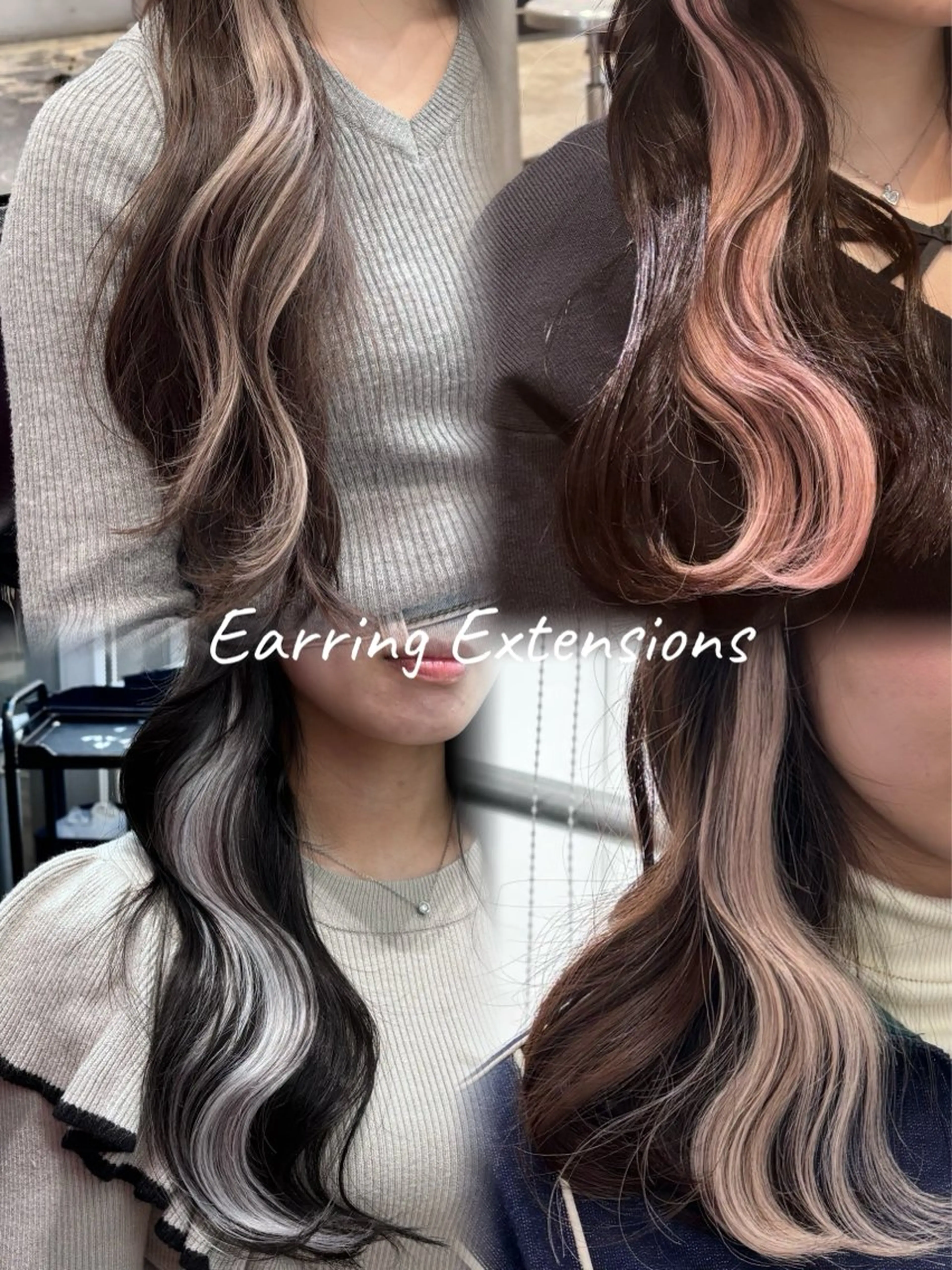 ロング カラー ヘアアレンジ ヘアカラー トリートメント エクステ ヘアセット 🥀モテ暖色× エクステ🥀あかりのヘアスタイル