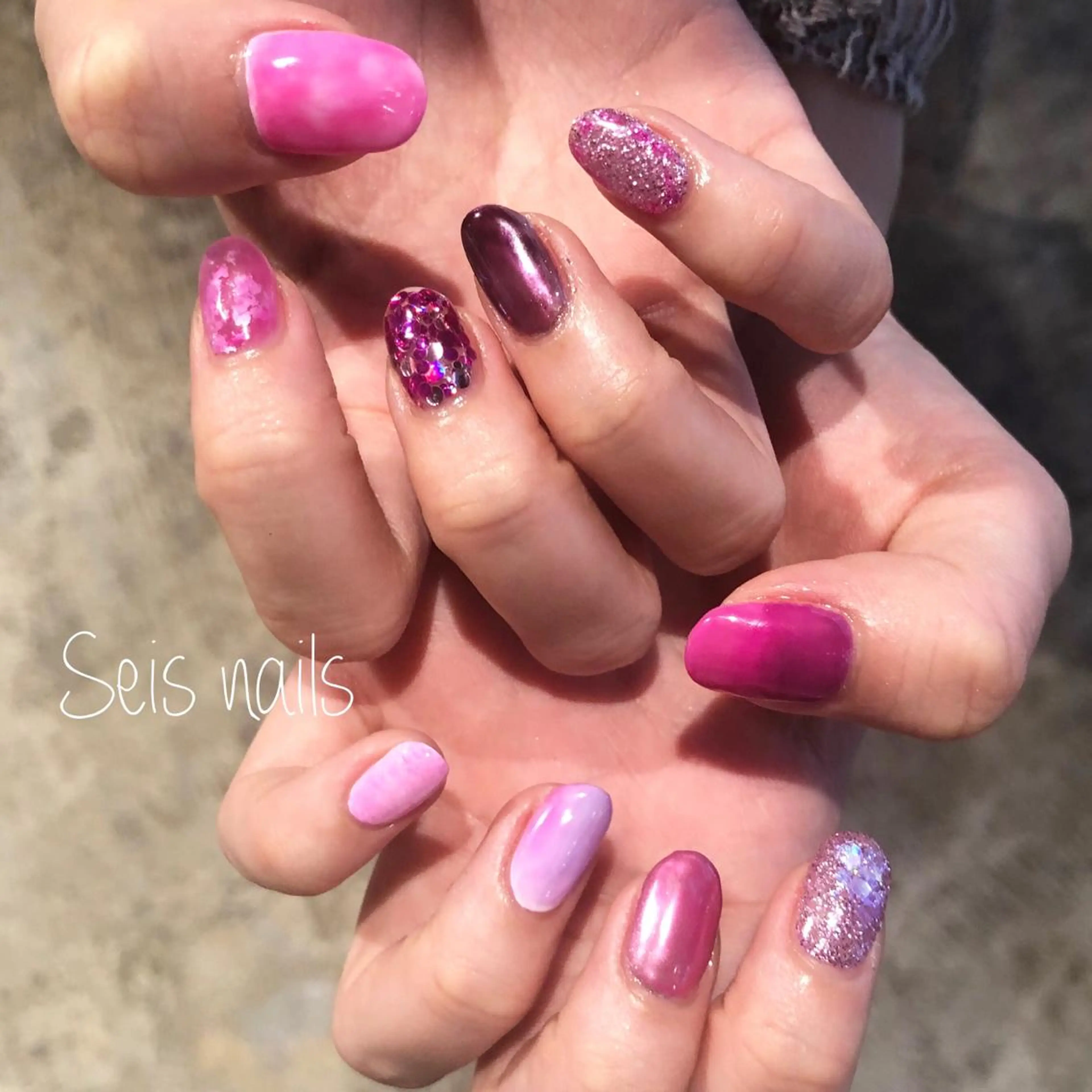 ネイル Seis Shihoのネイルデザイン