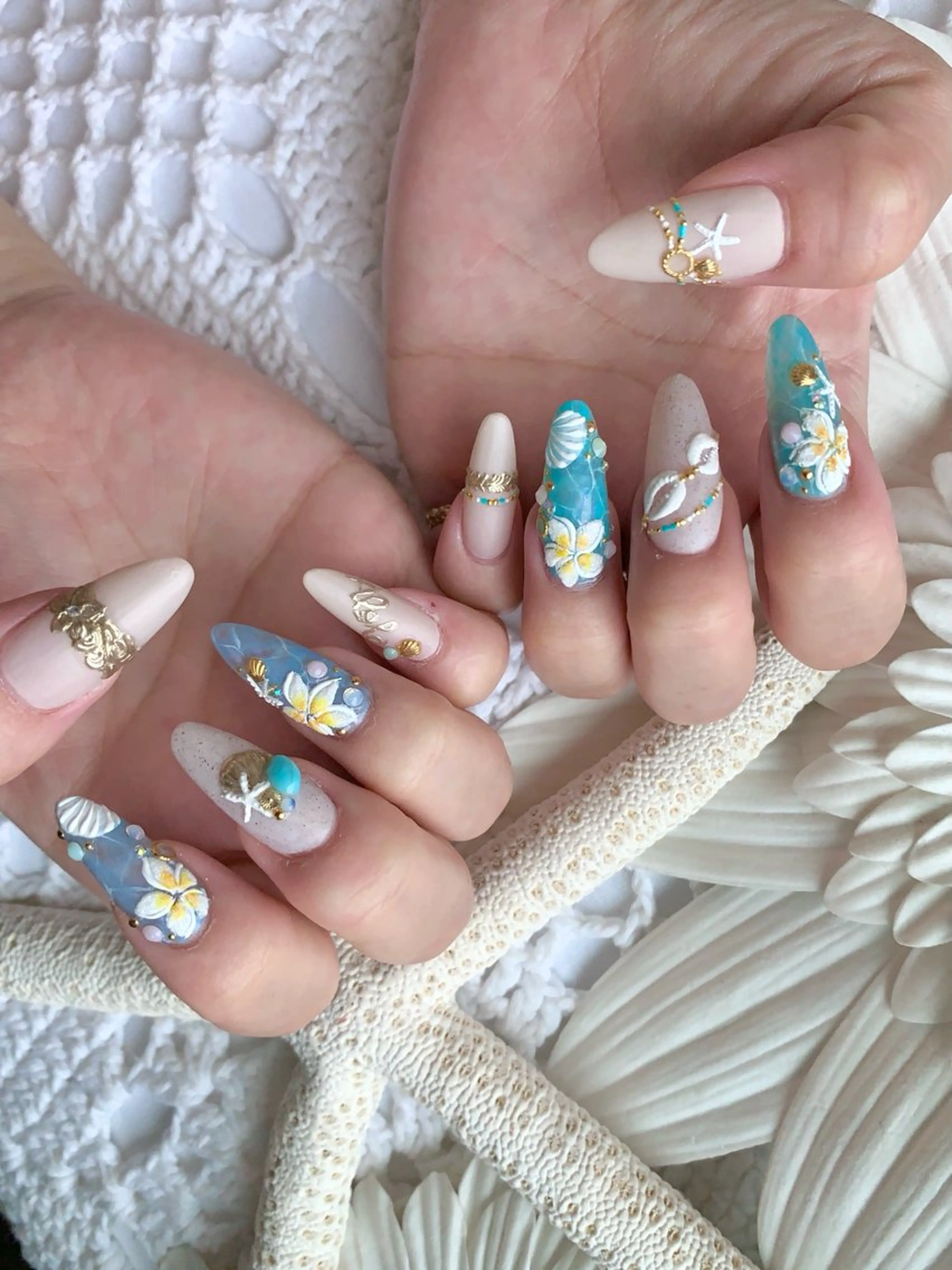 ネイル アートネイル ハンドネイル Nailsalon E's cafeのネイルデザイン