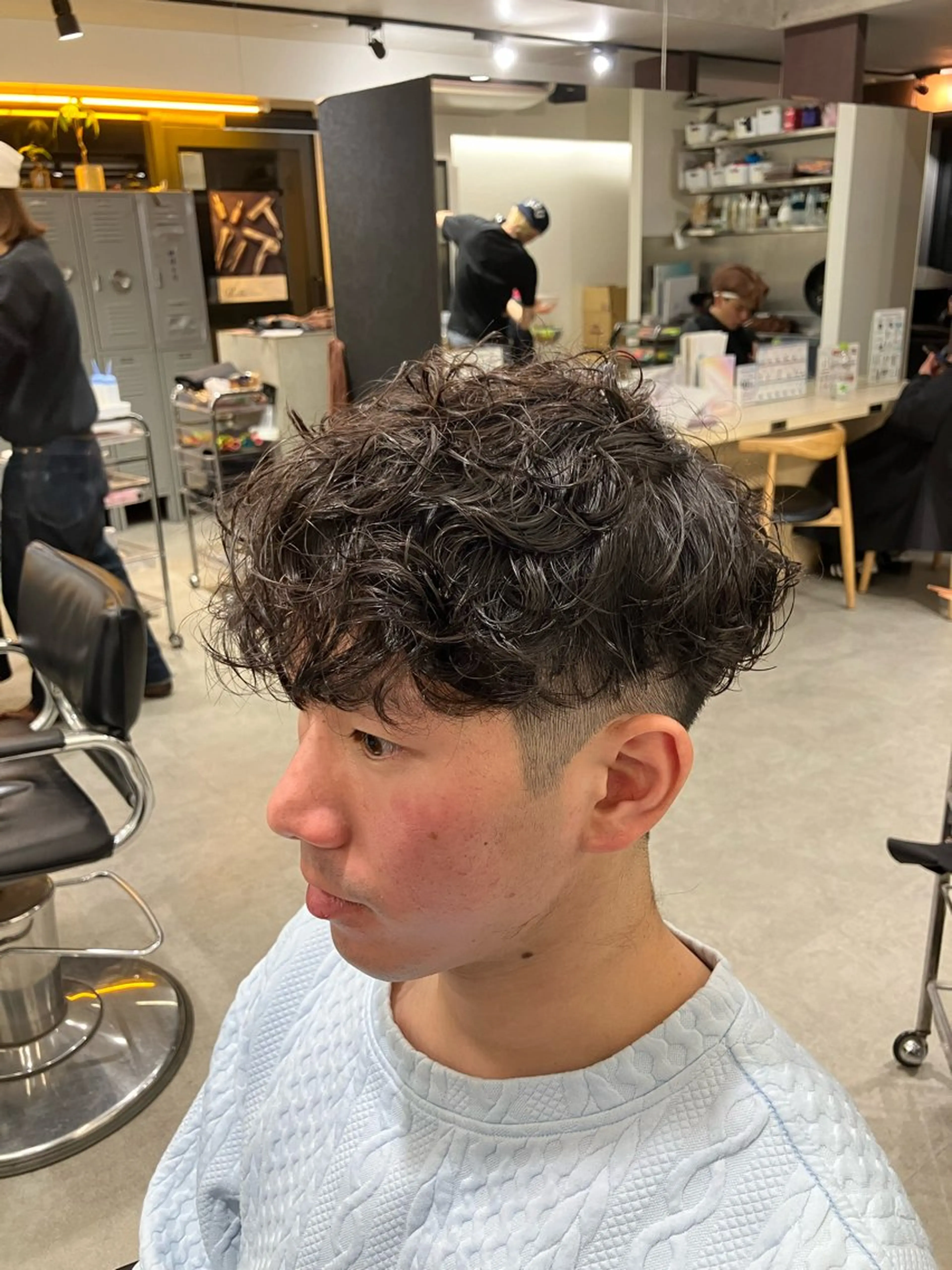 パーマ パーマ RETOUCH by fifth メンズサロン【レタッチ バイ フィフス】所属・fifth原宿 A:Ri🧸のヘアスタイル