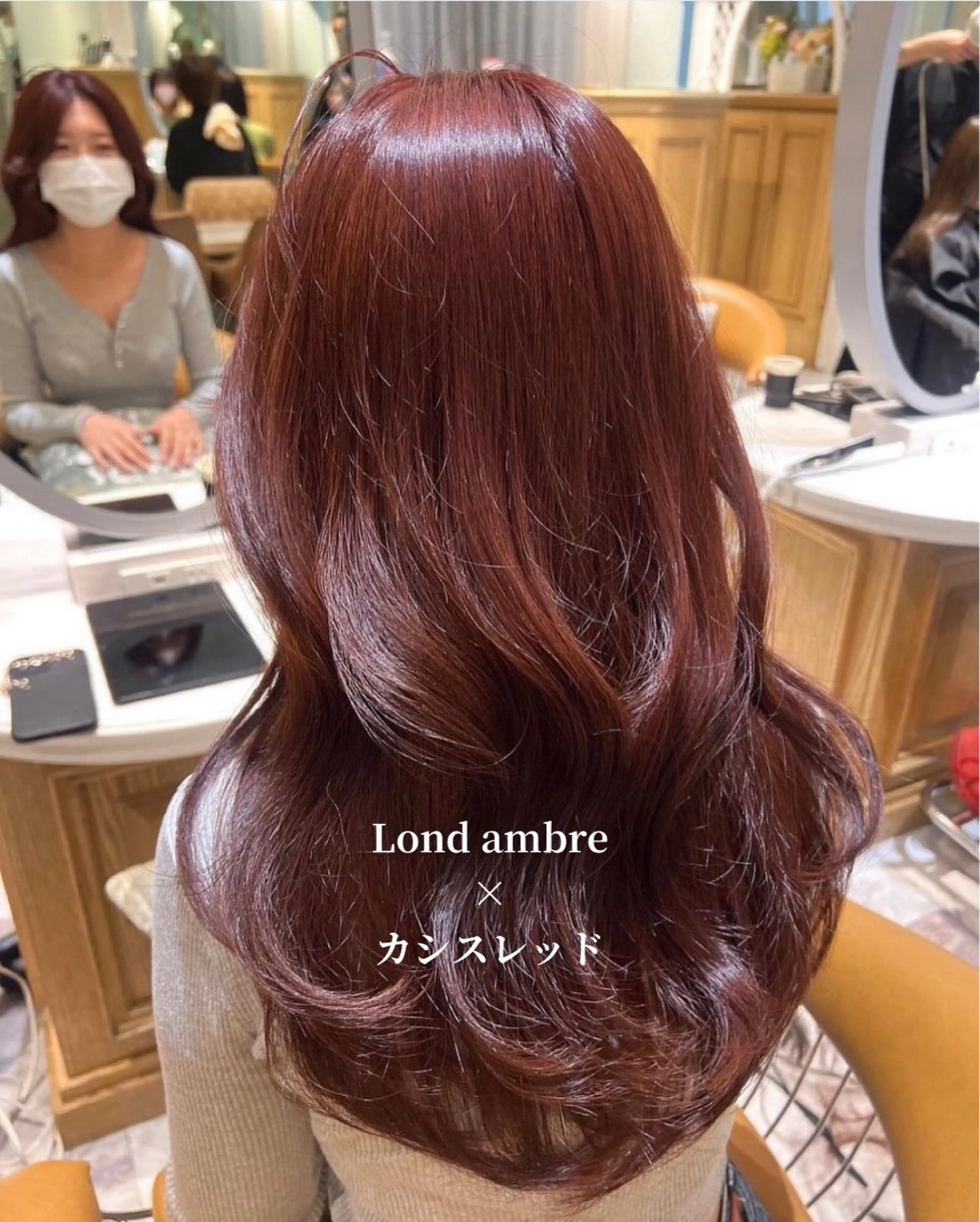 カラー ❤️ブリーチなし💚 ダブルカラー平野実花のヘアスタイル