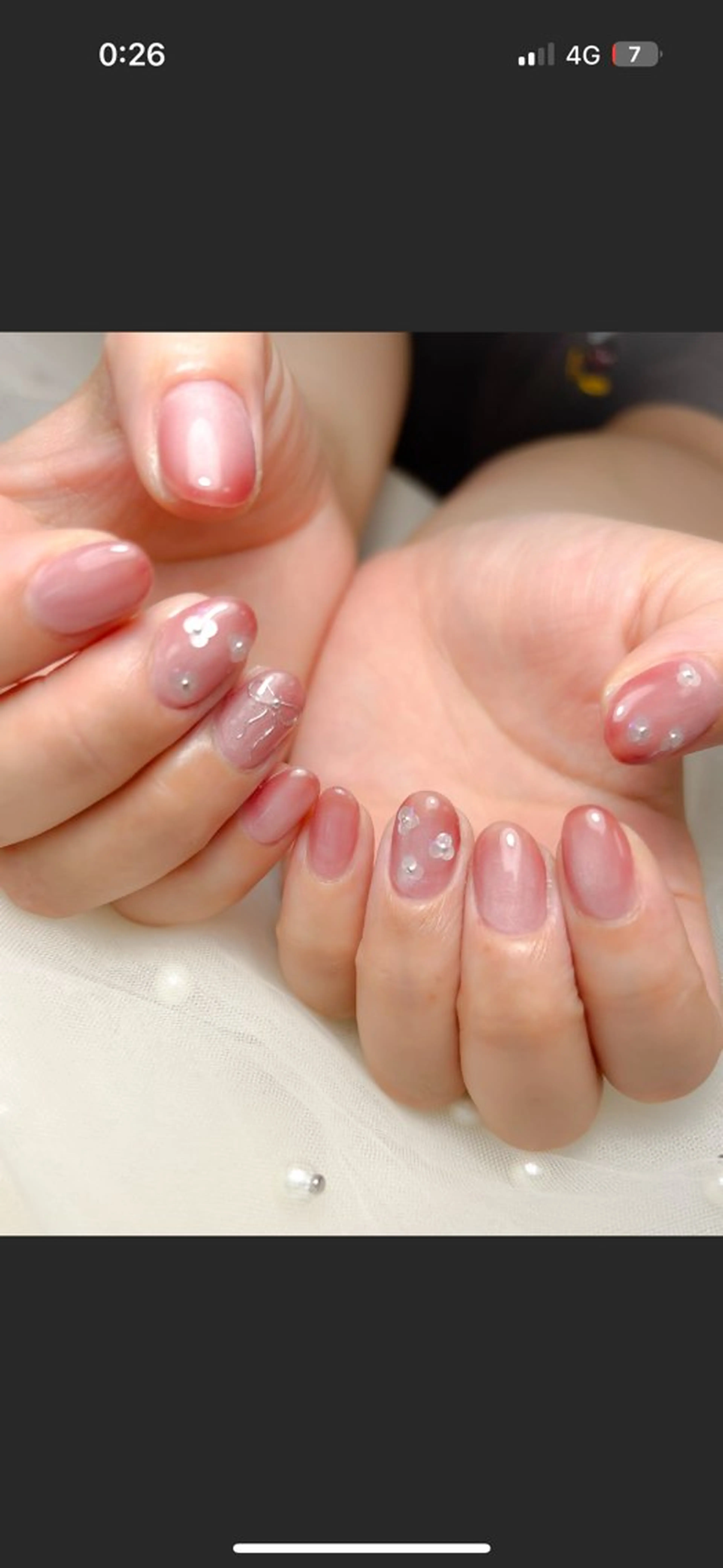 ネイル 黒瀬 奈津季のネイルデザイン