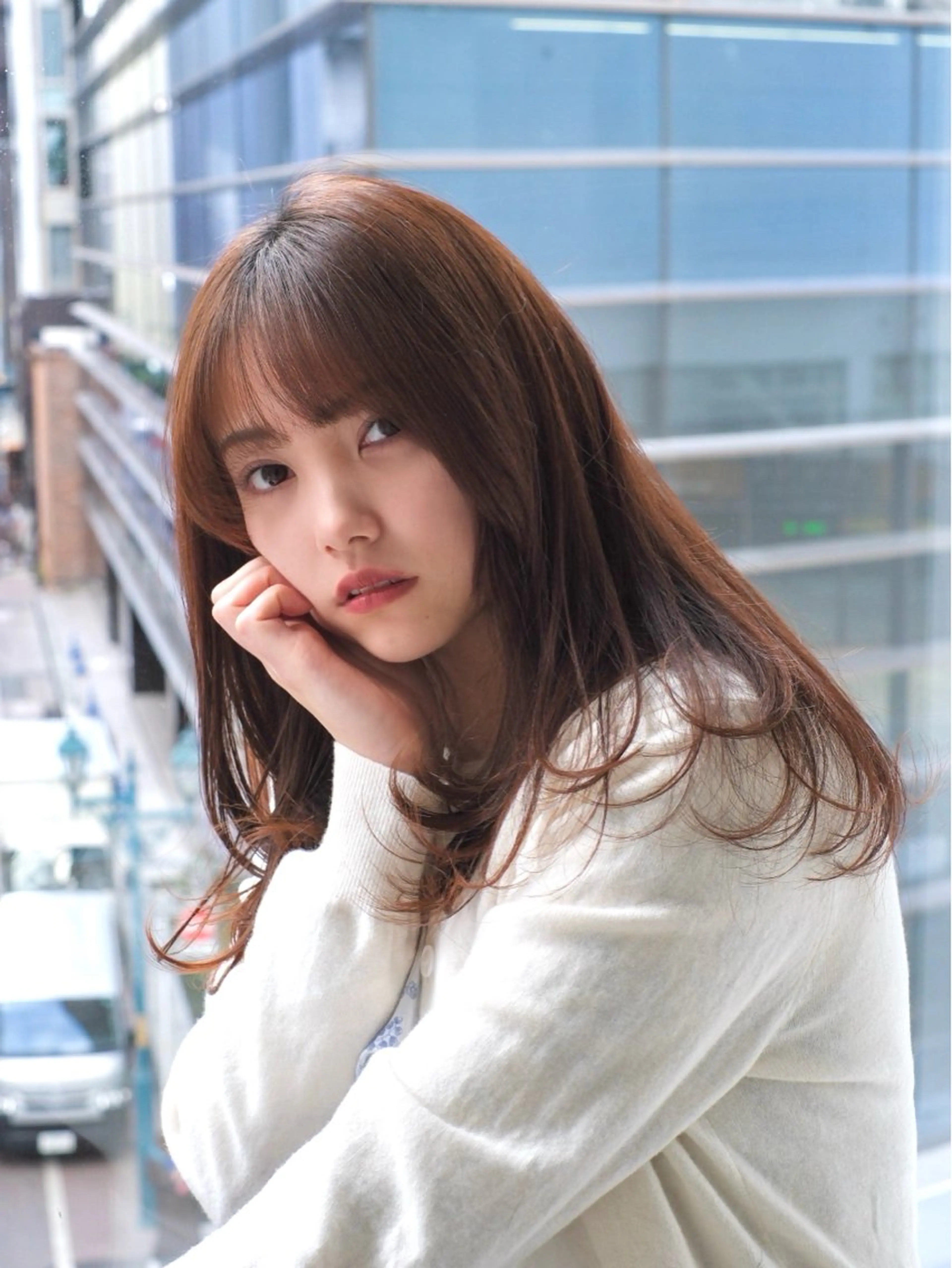 ロング 鈴木 達也のヘアスタイル