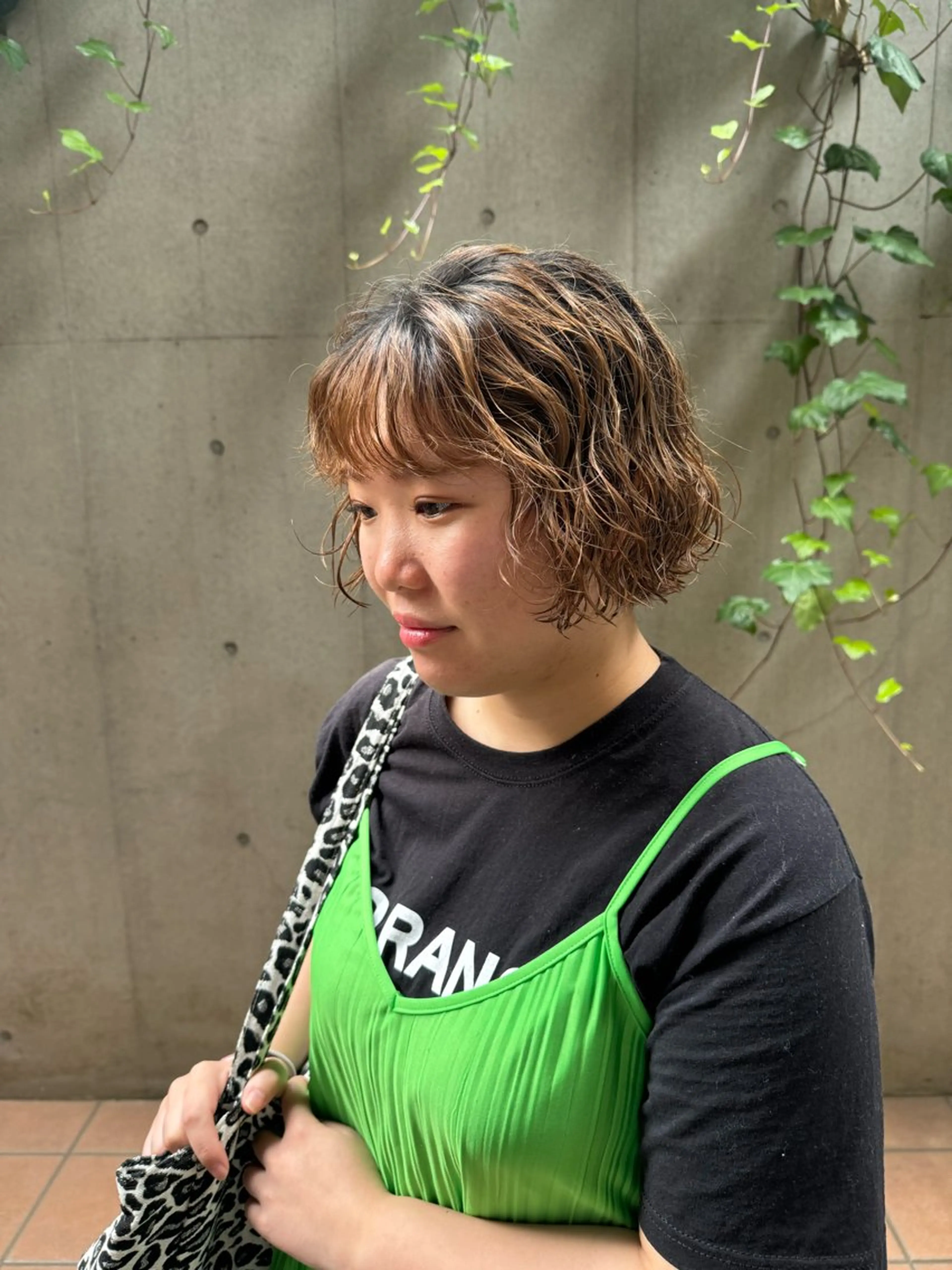 ショート パーマ カット パーマ トリートメント ボブ/ショート 吉田竣のヘアスタイル